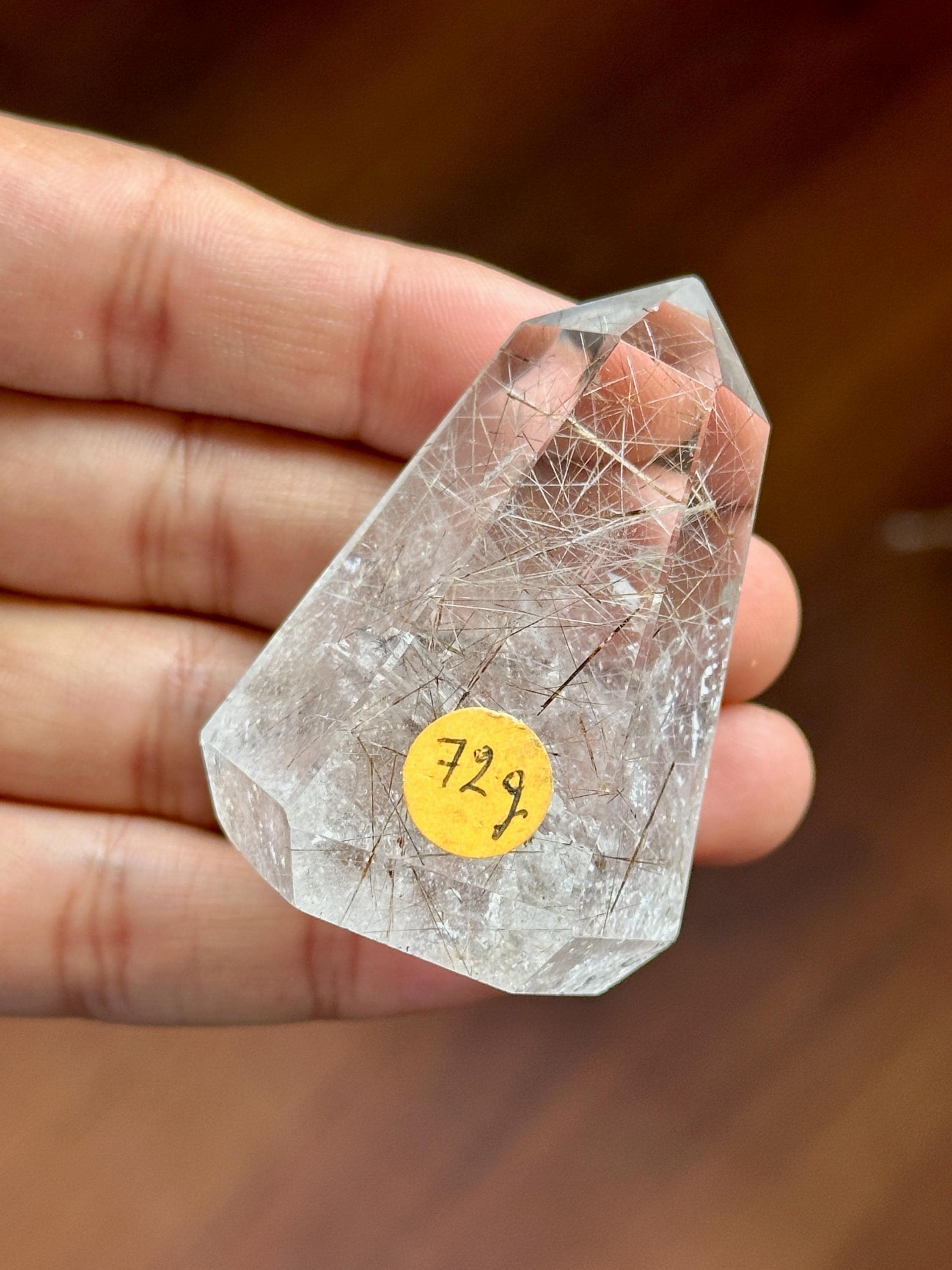 Himalayan Rutilated Quartz Point #3