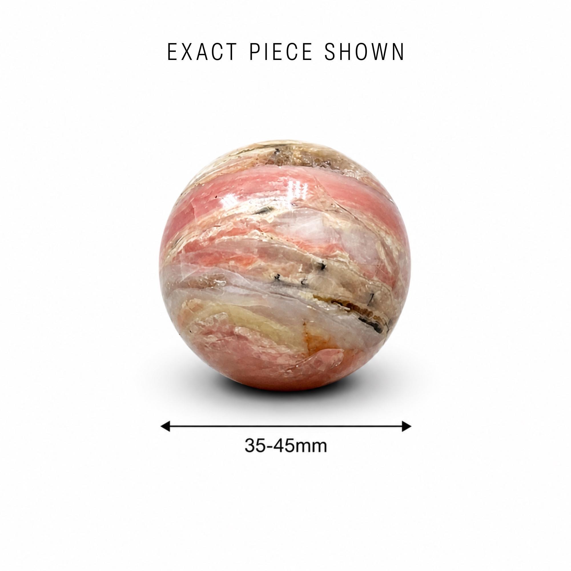 Strawberry Pink Opal Sphere