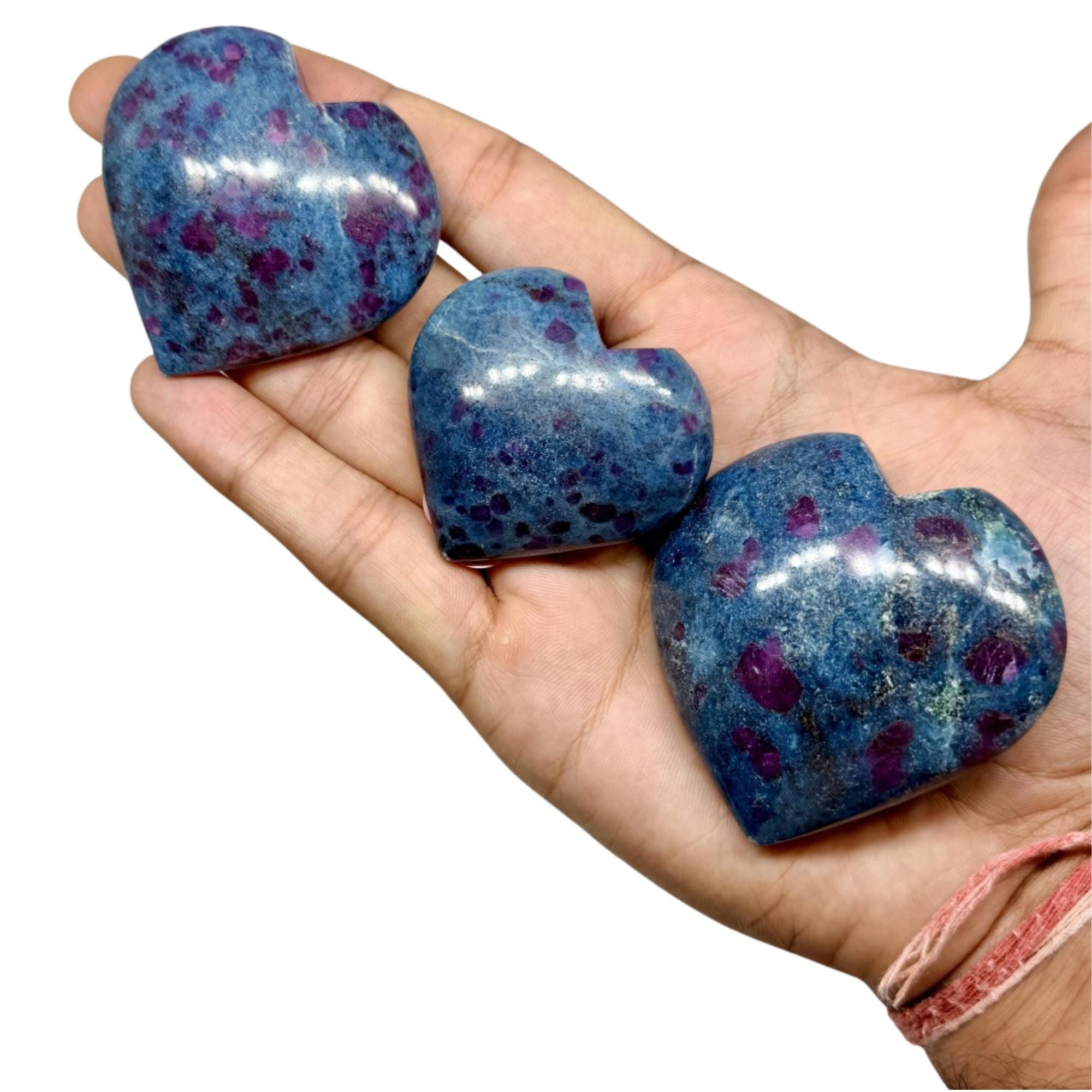 Ruby in Kyanite Heart