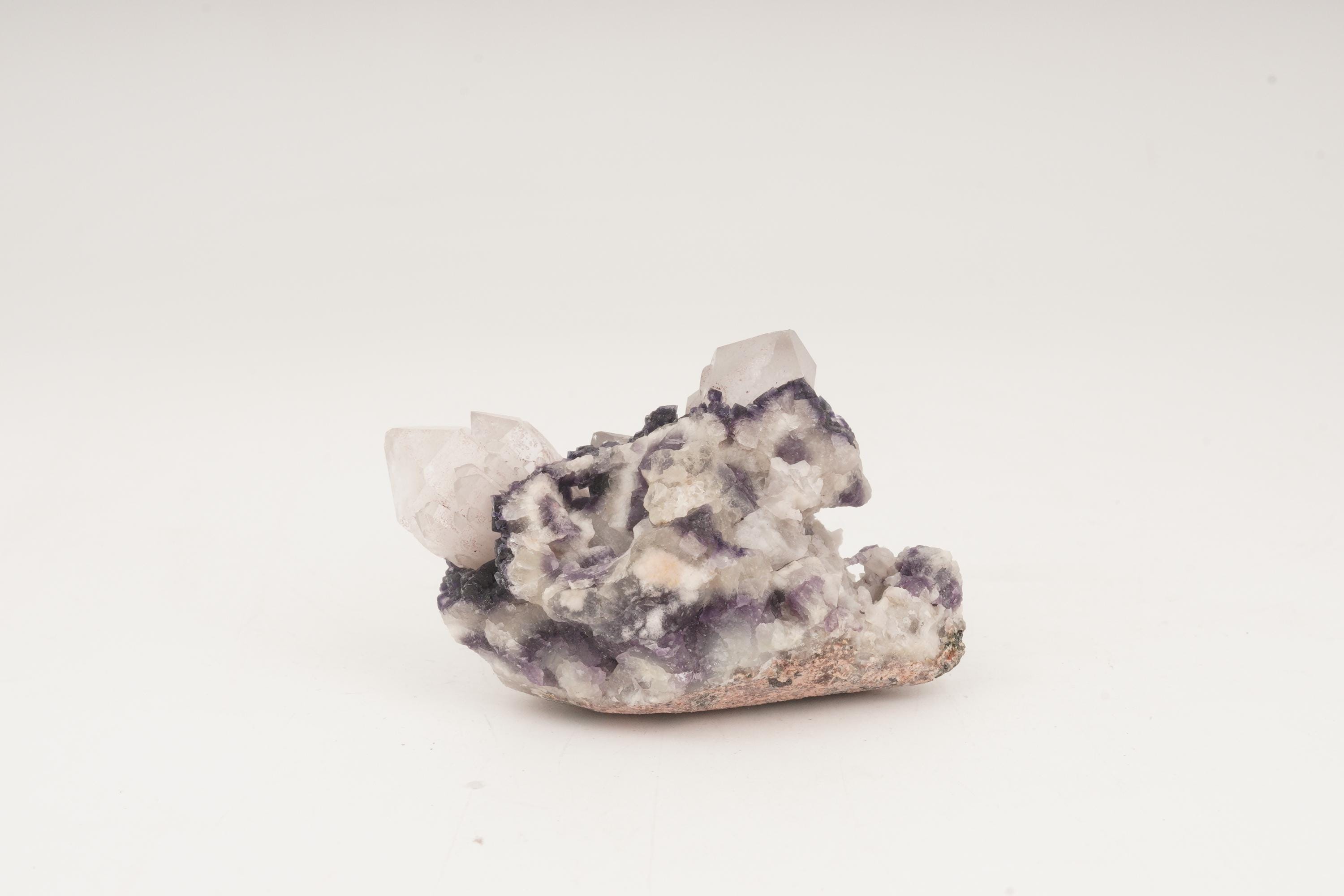 Fluorite on Quartz #3