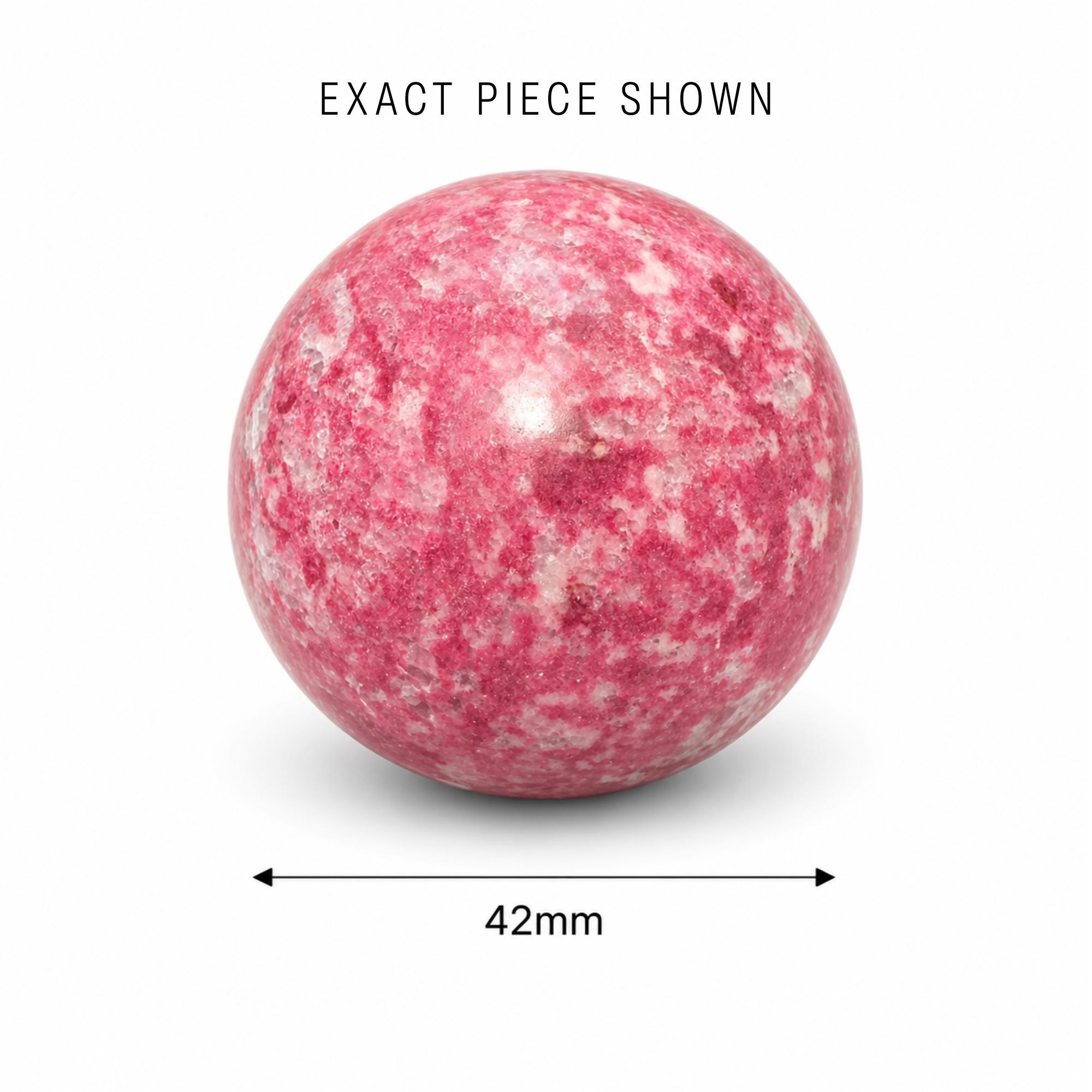 Thulite Sphere