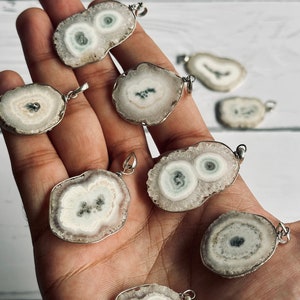 Solar Quartz Pendant & Necklace Collection – Radiant Beauty in 925 Silver Hooks,  Natural Gemstone Jewelry