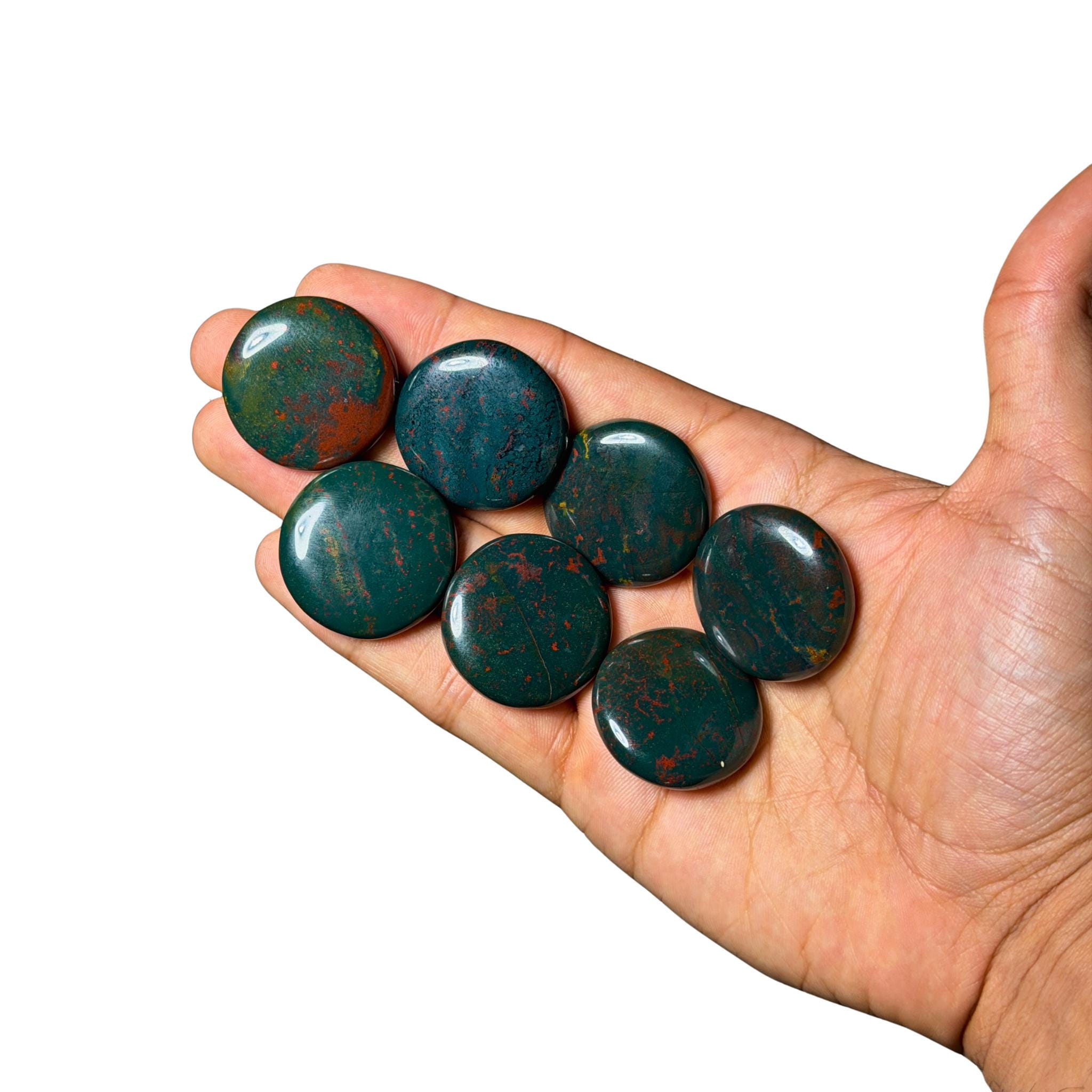 Indian Bloodstone Mini Flatstone