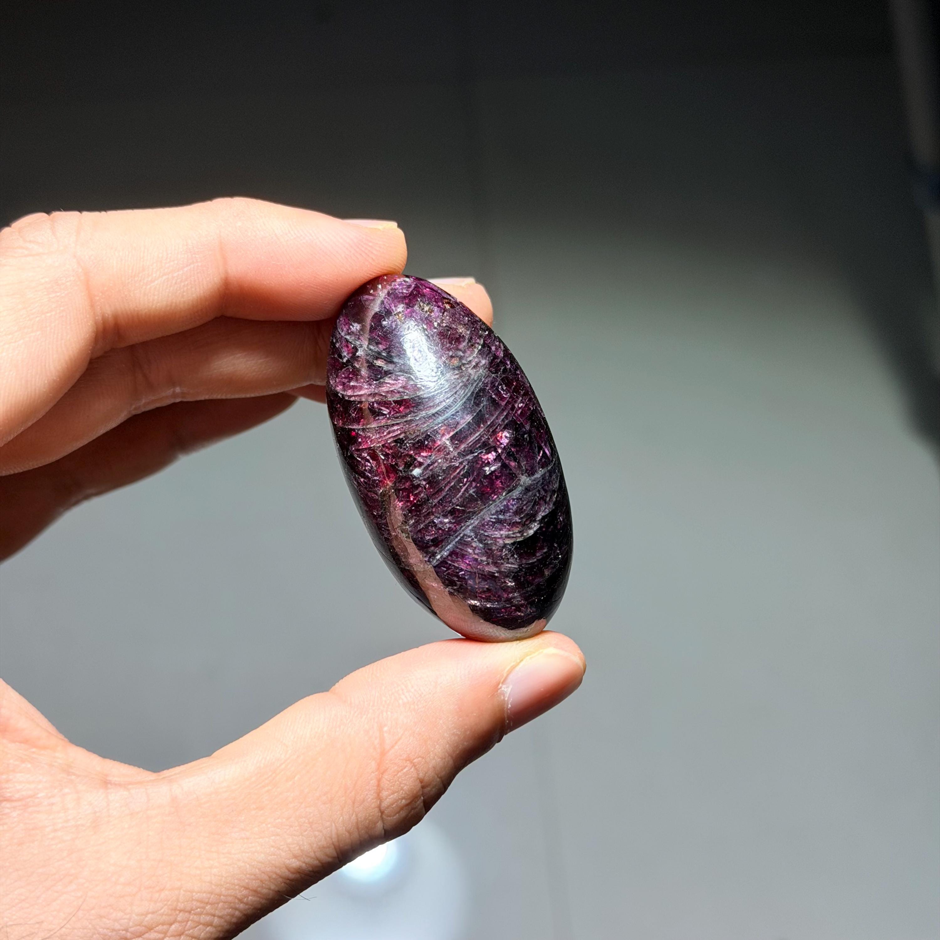 Rhodolite Garnet Shiva