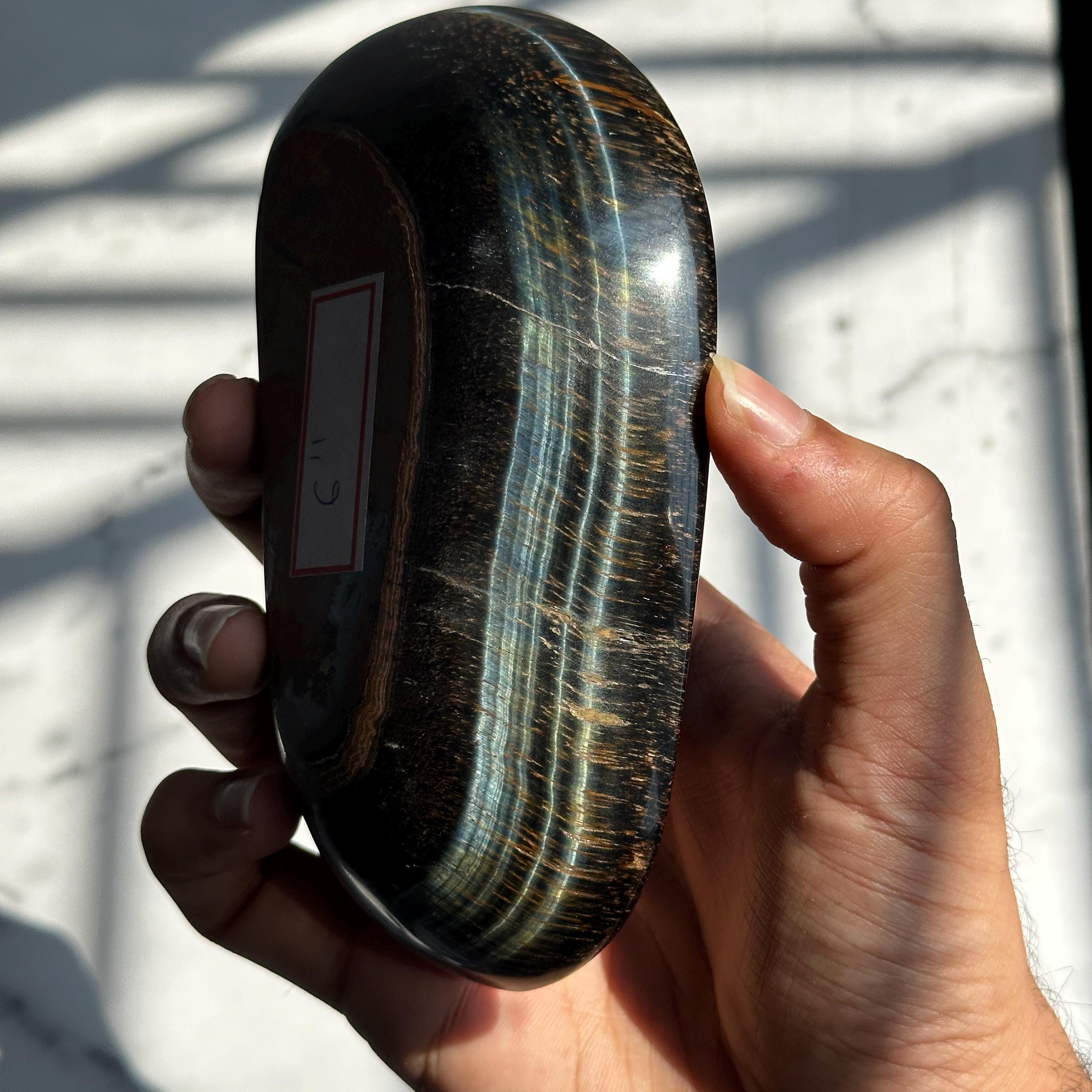 Blue Tiger's Eye Bowl #2
