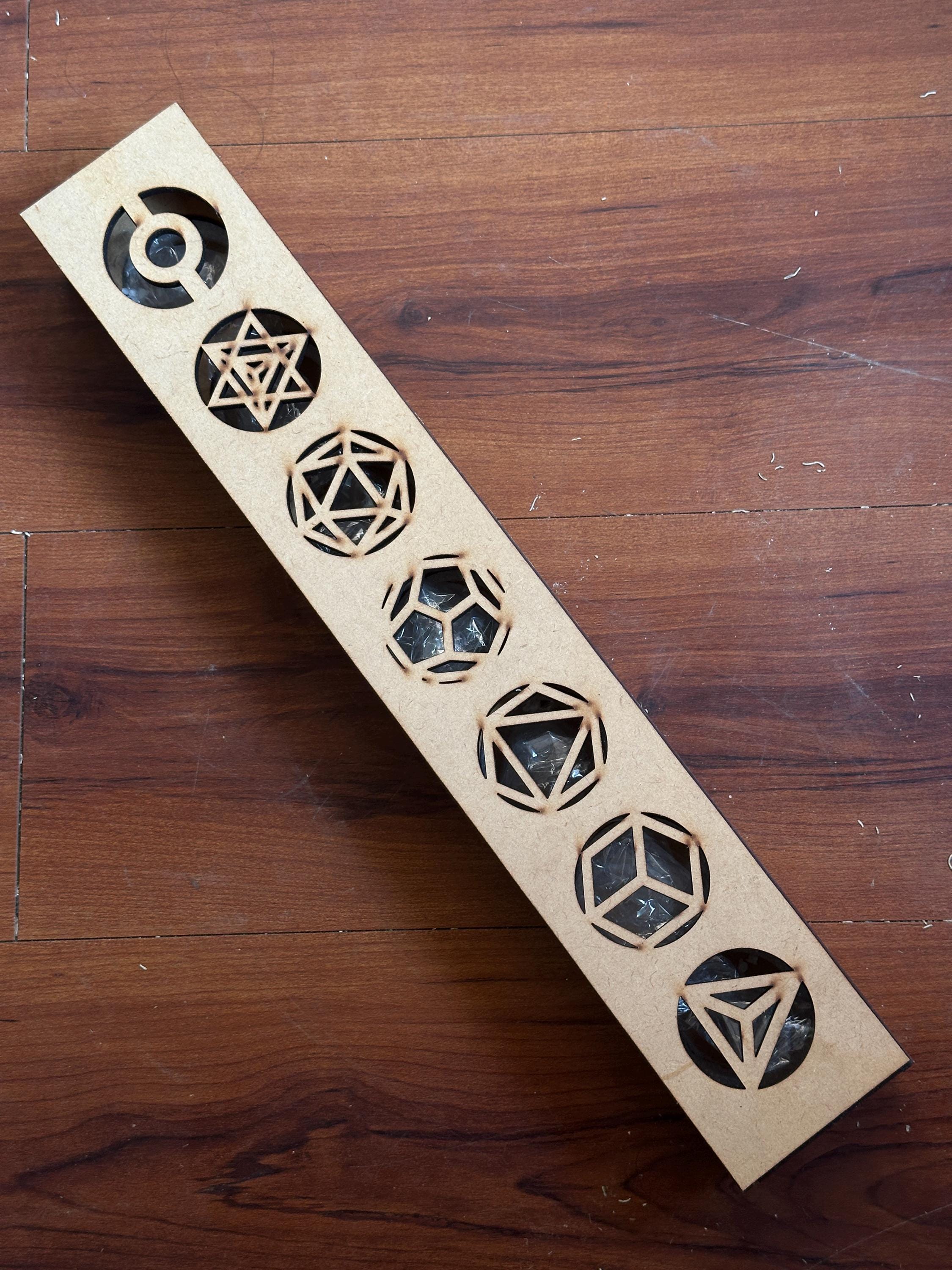 Natural Crystal Quartz Sacred Geometry Set, Healing Stones