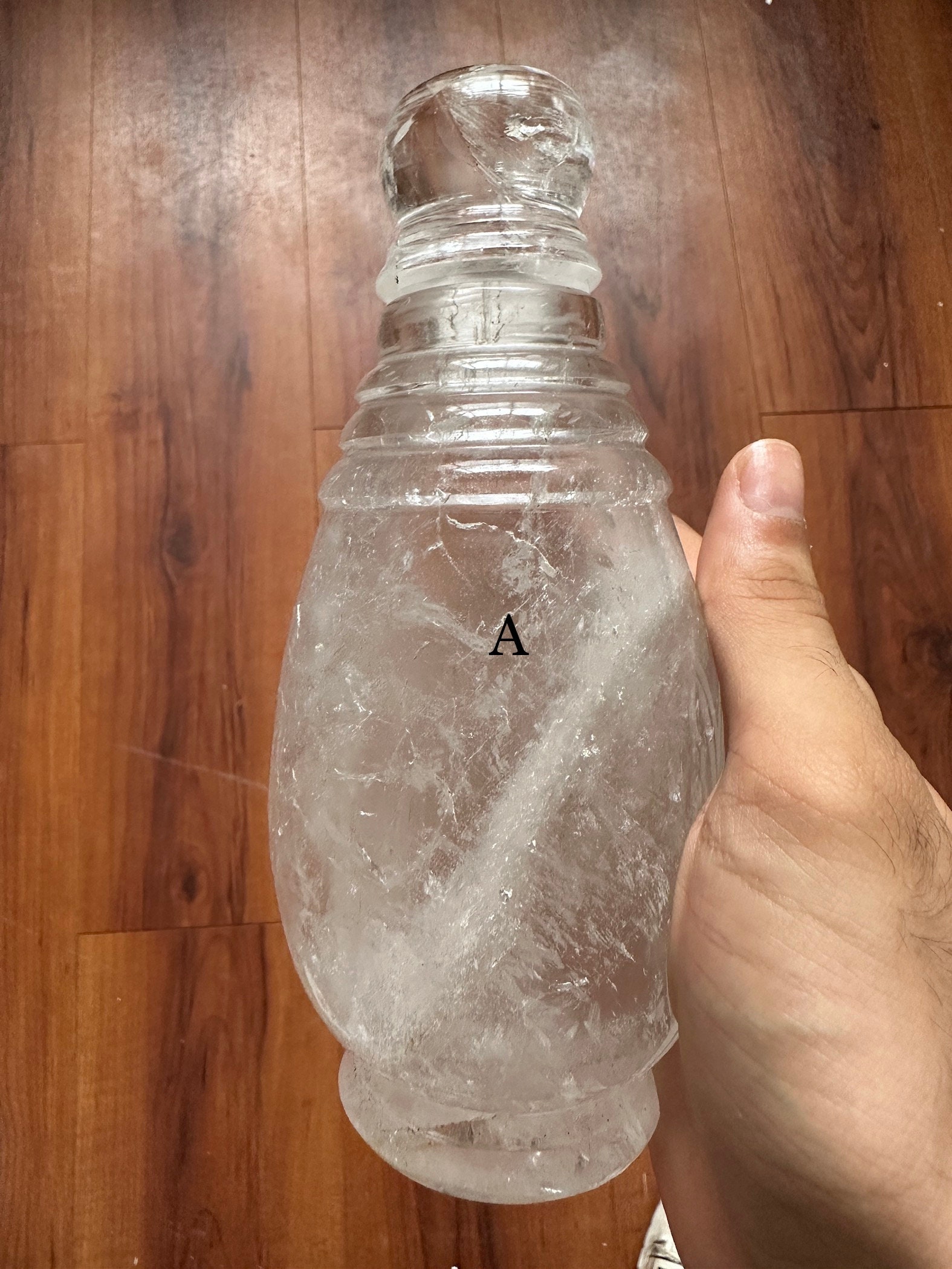 Himalayan Clear Quartz Perfume Bottle