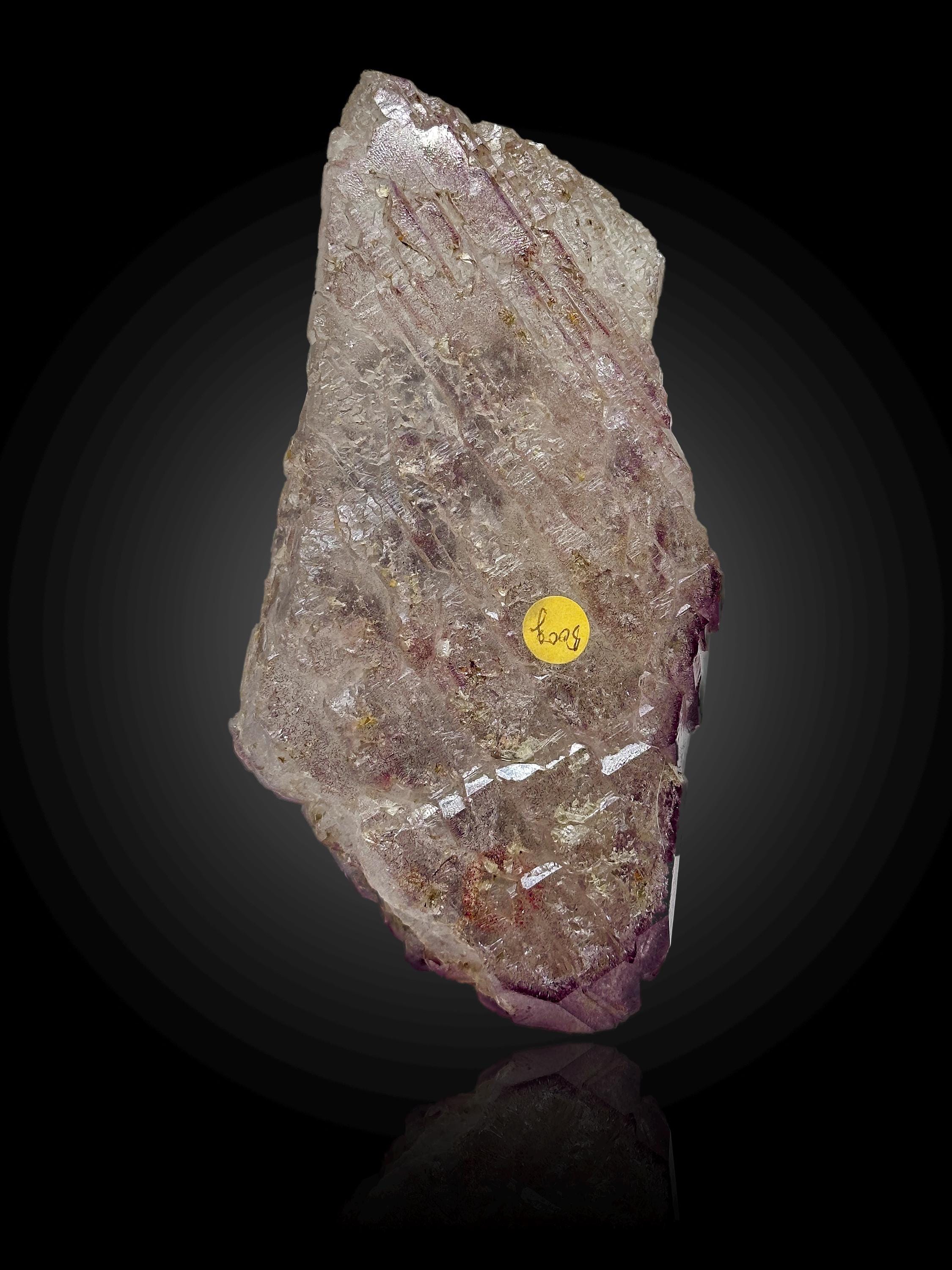 Raw Lepidolite Quartz Cluster