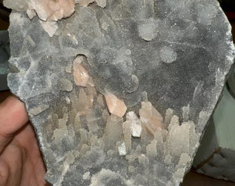Botryoidal Chalcedony with Druzy Quartz – Blue-Grey Mineral Specimen