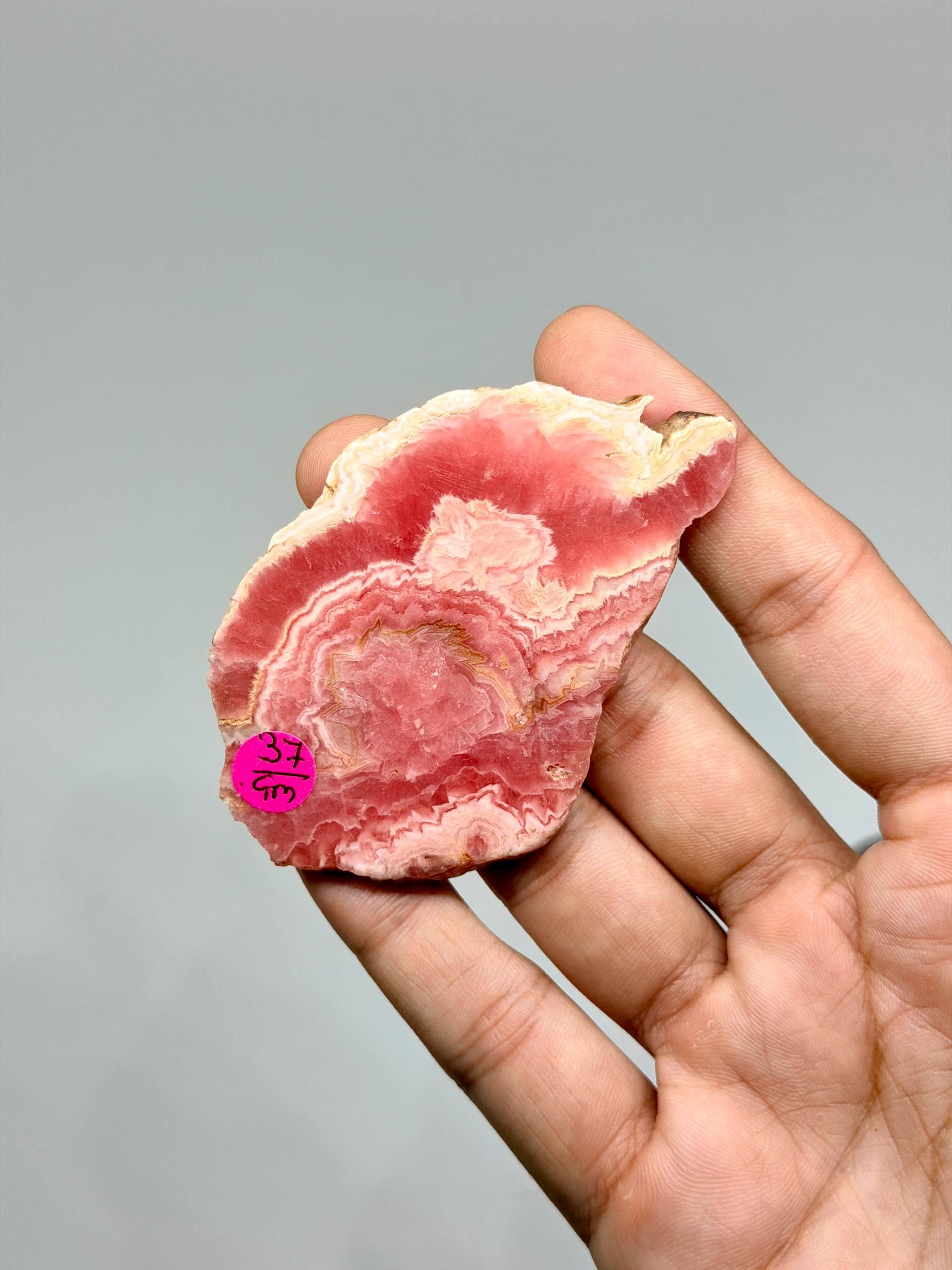 Rhodochrosite Slice