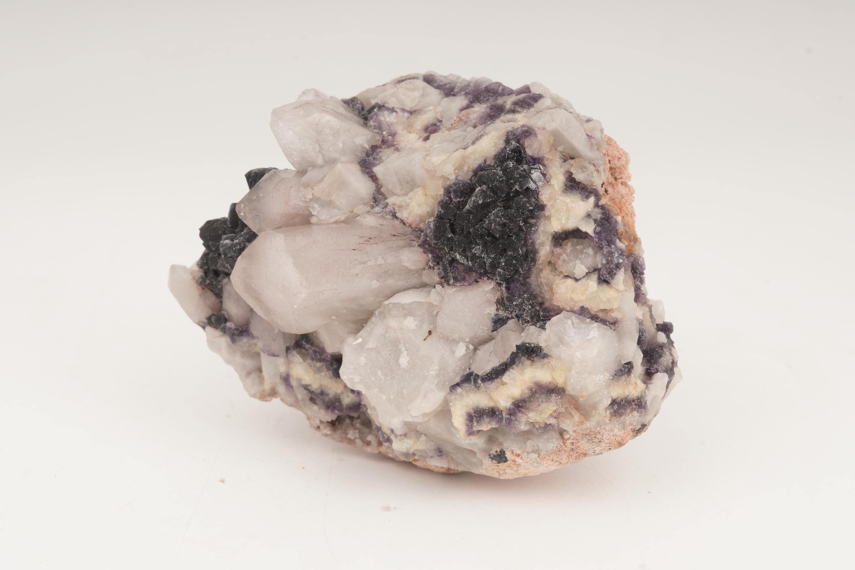 Fluorite on Quartz #6