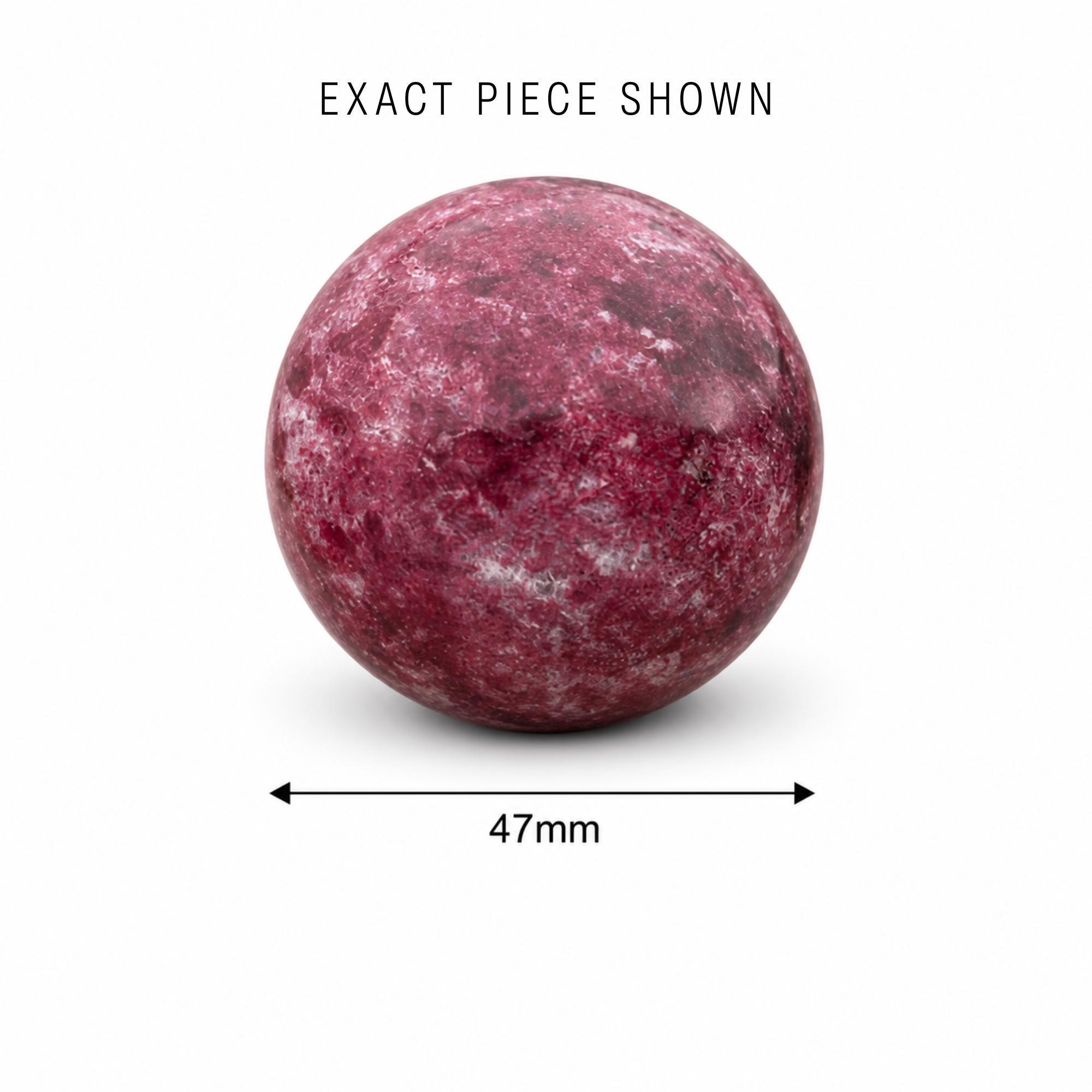 Thulite Sphere