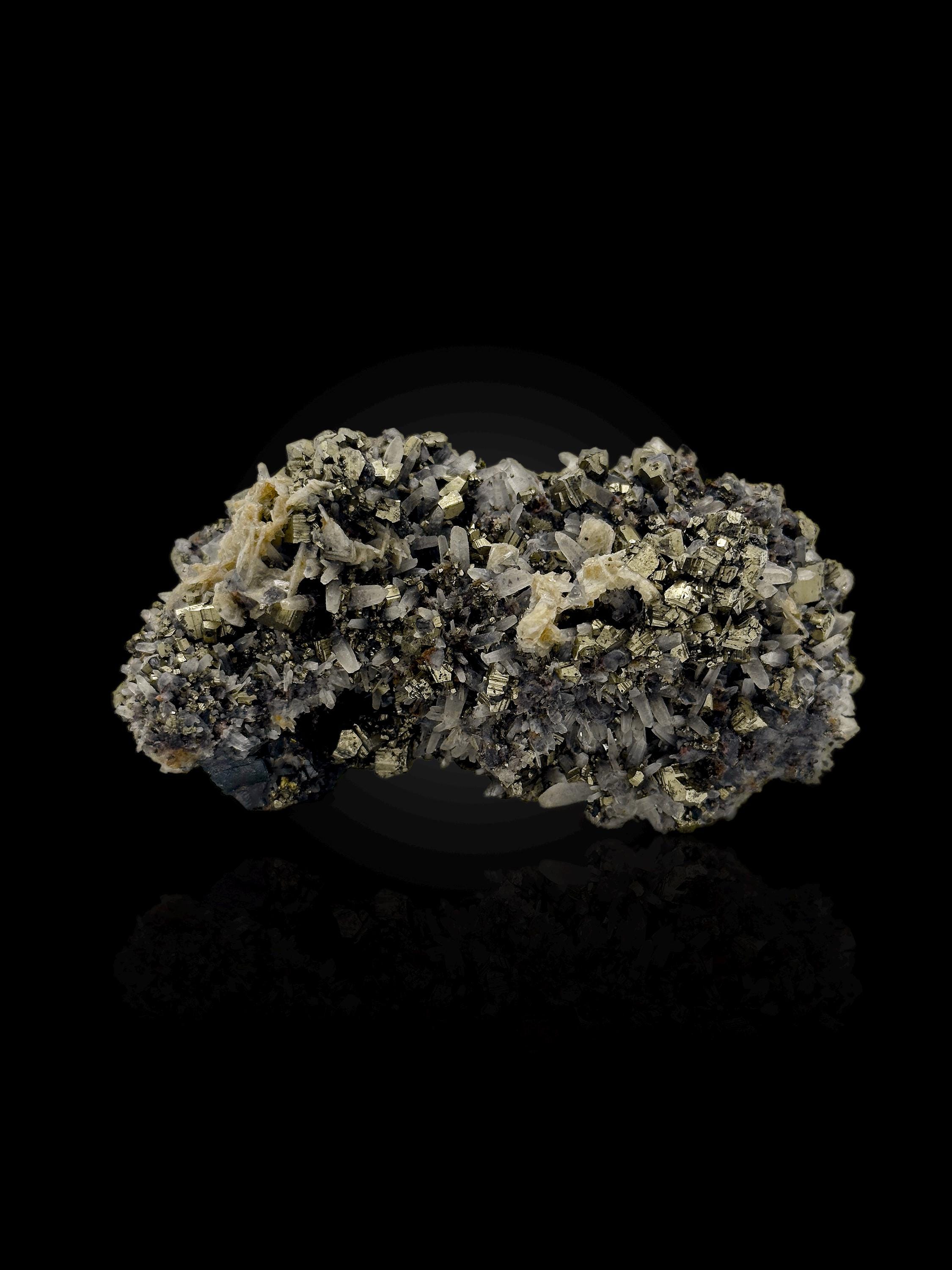 Pyrite Sphalerite Quartz Cluster