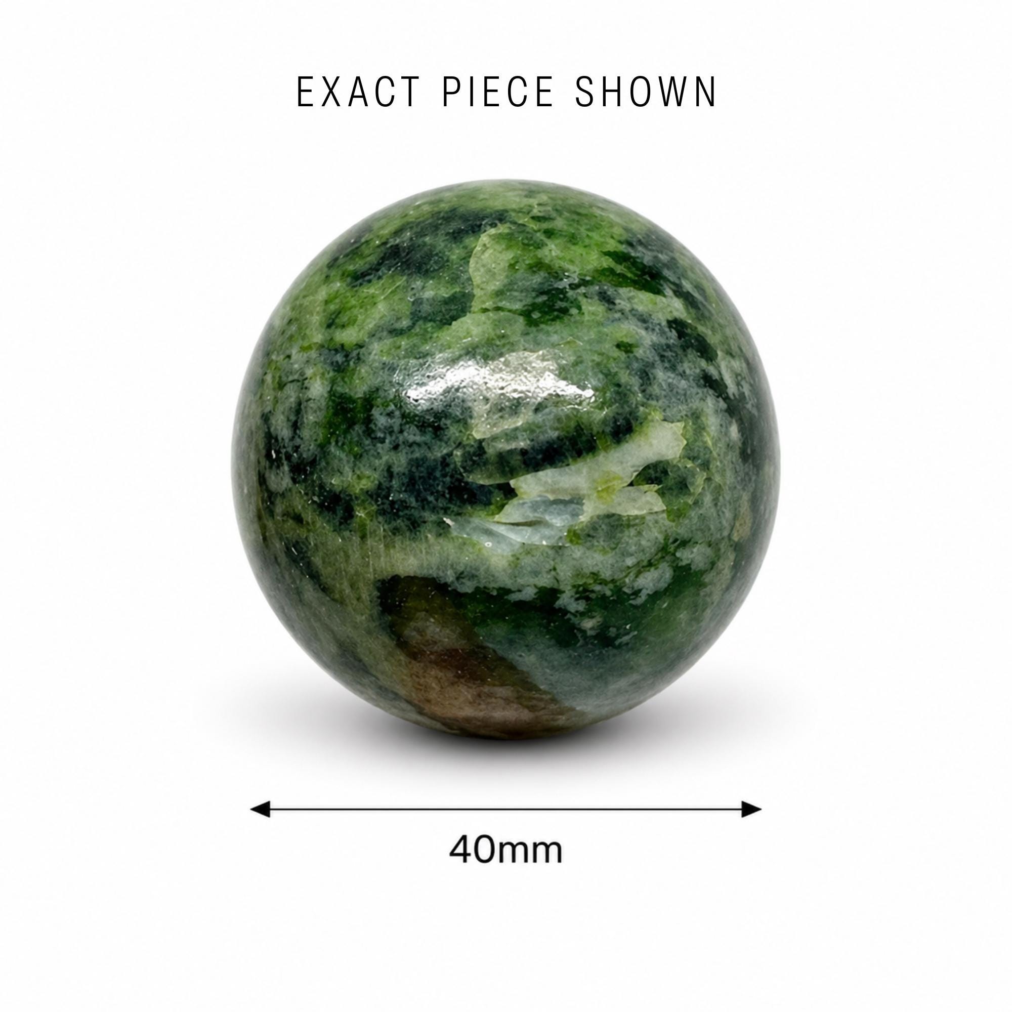 Chrome Diopside Sphere
