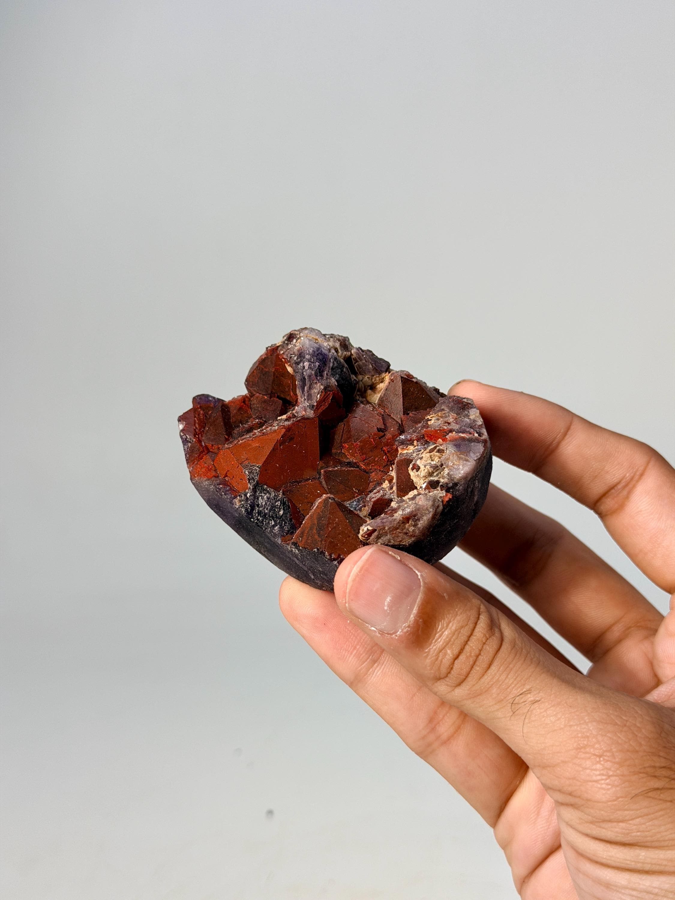 Red Hematoid Amethyst #6