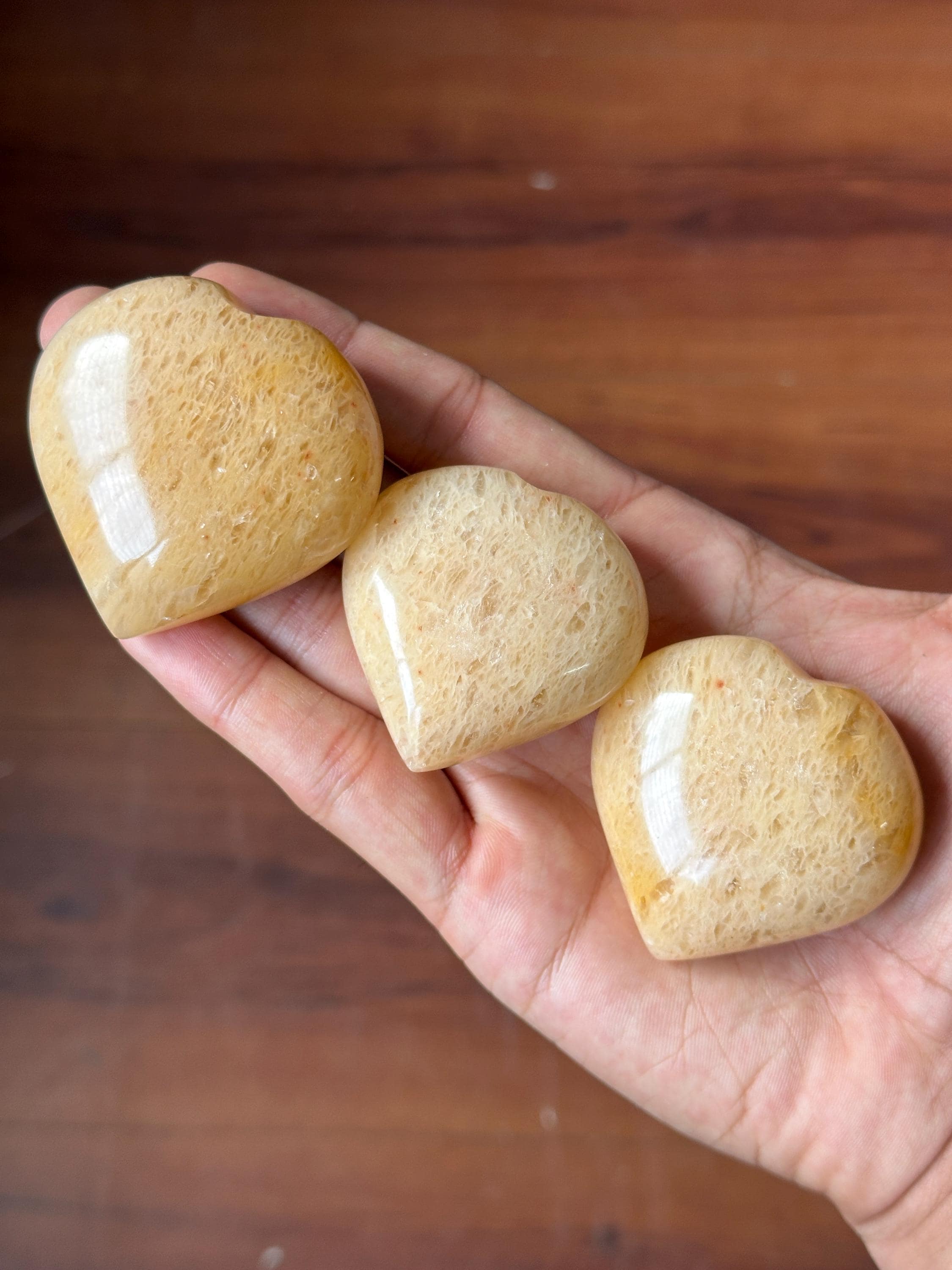 Yellow Aventurine Heart: Polished Gemstone for Confidence & Positivity
