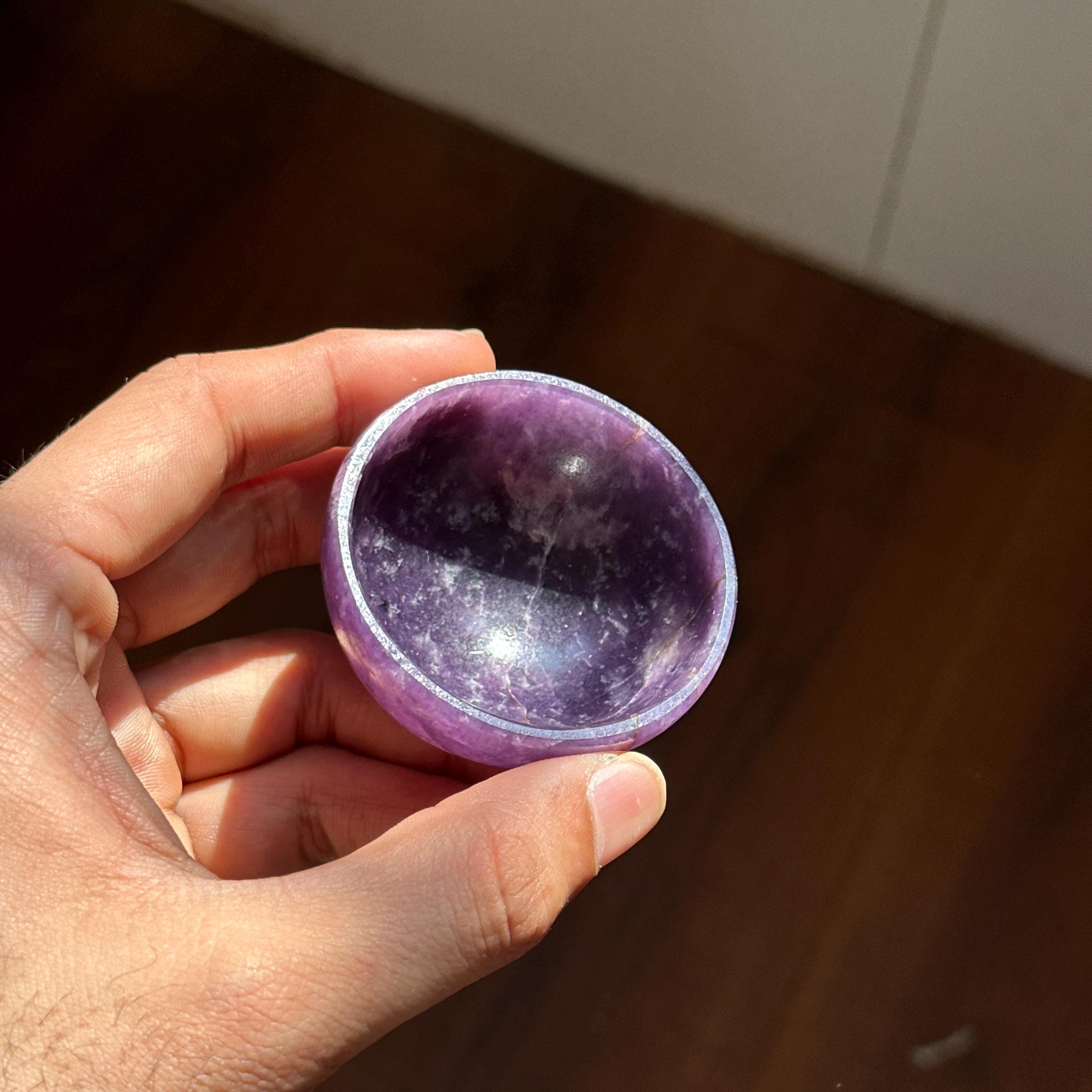 Lepidolite Bowl