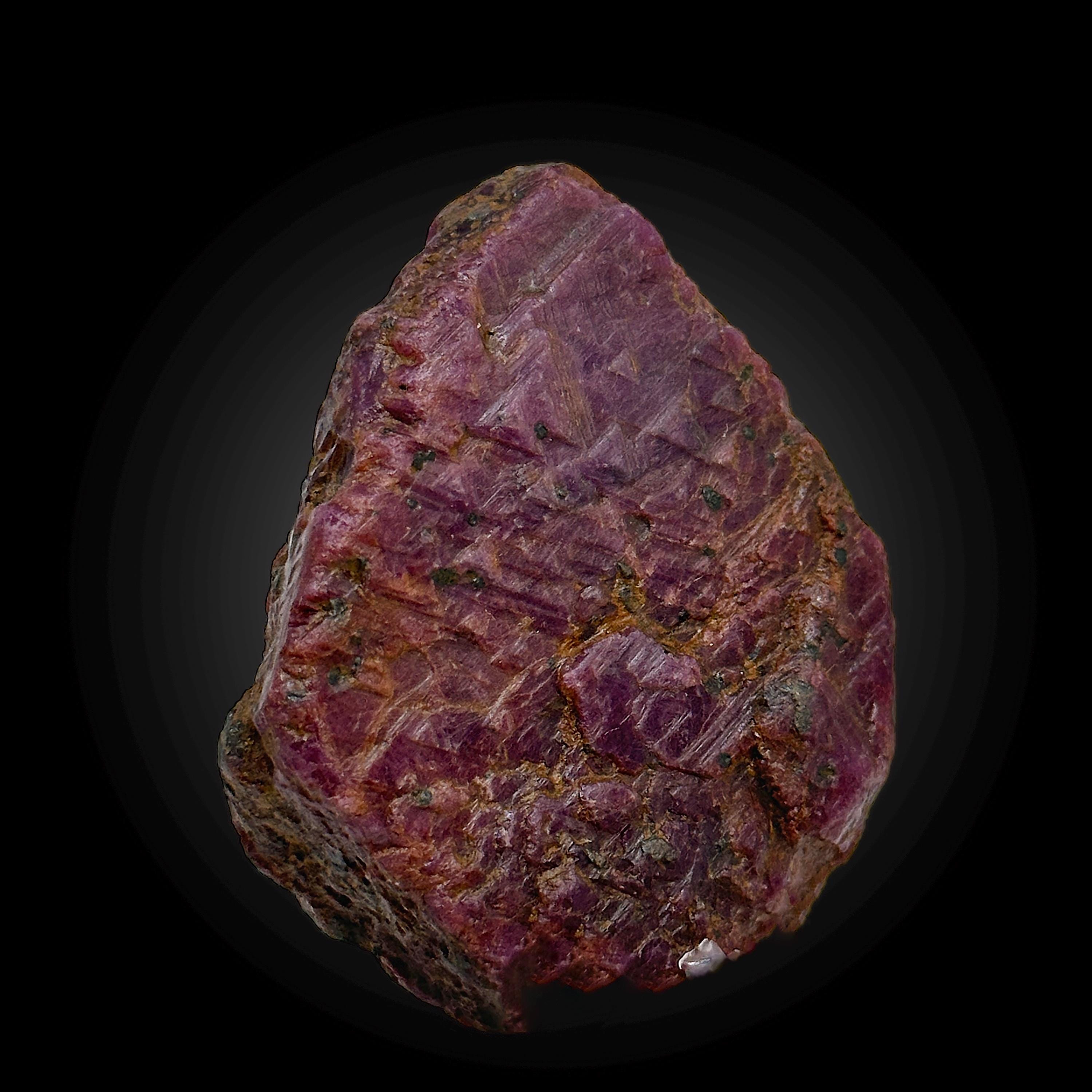 Subramania Mine Ruby Corundum Slice