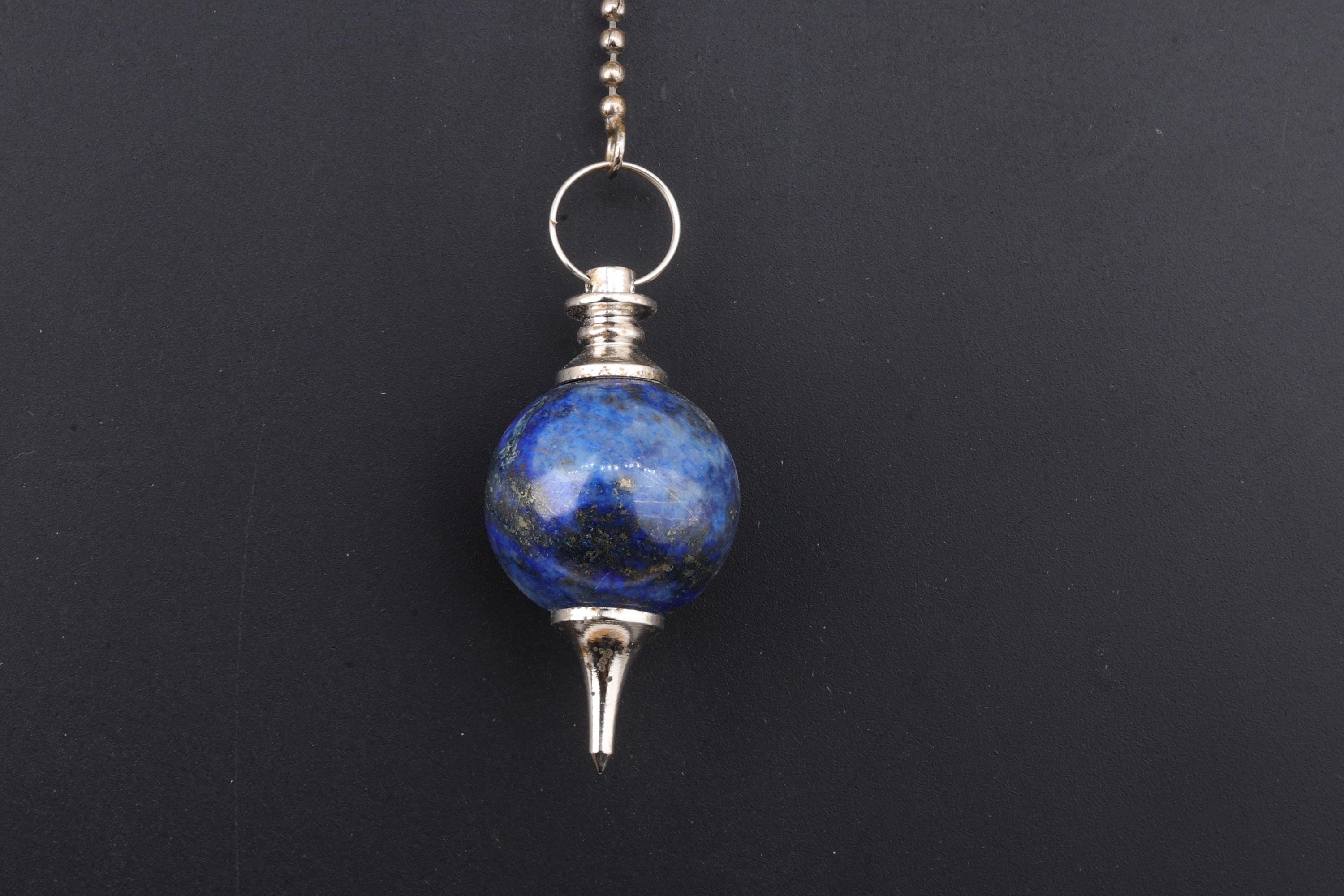 Lapis Lazuli Crystal Ball Pendulum
