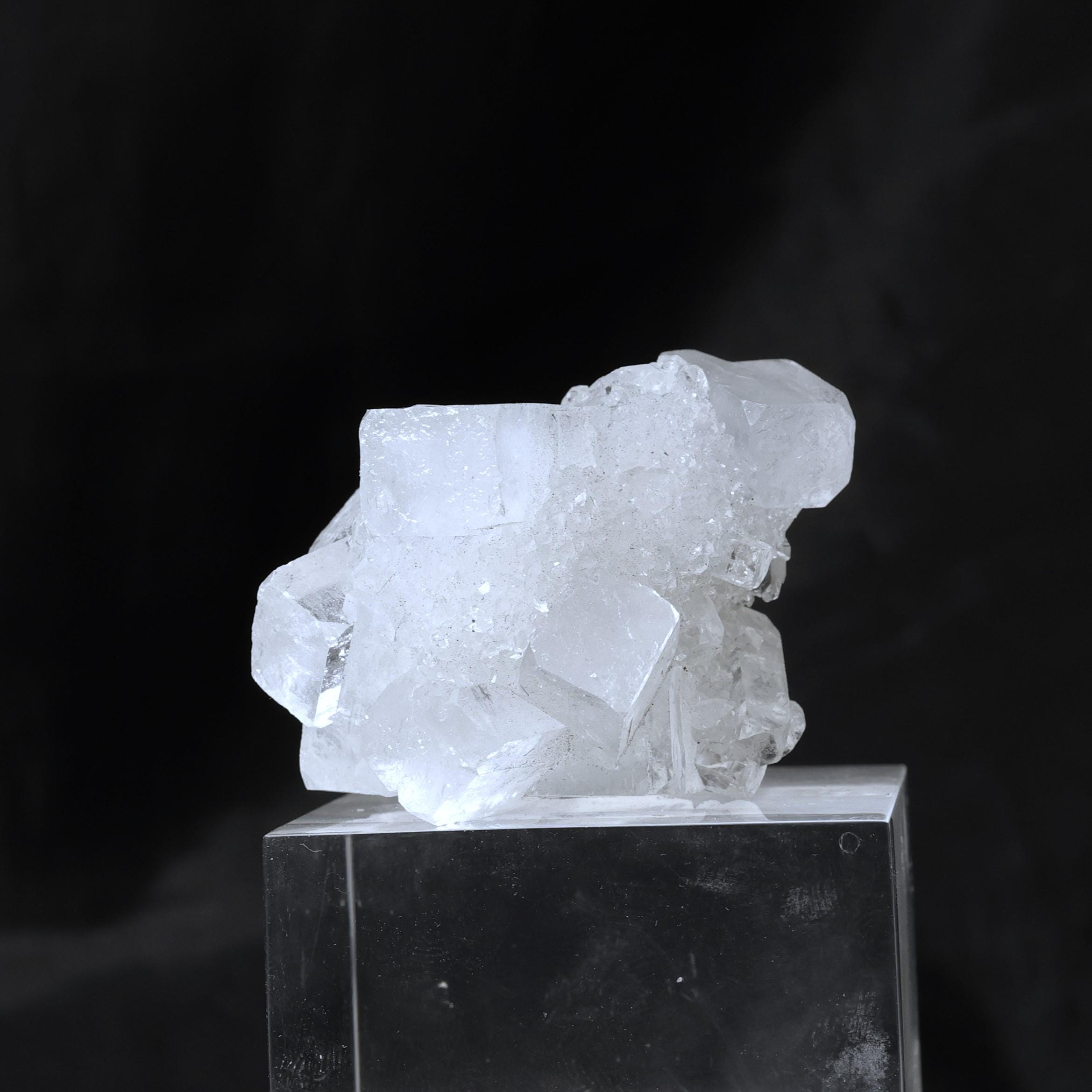 Diamond Apophyllite from Jalgaon Quarries #18: Clear Clarity