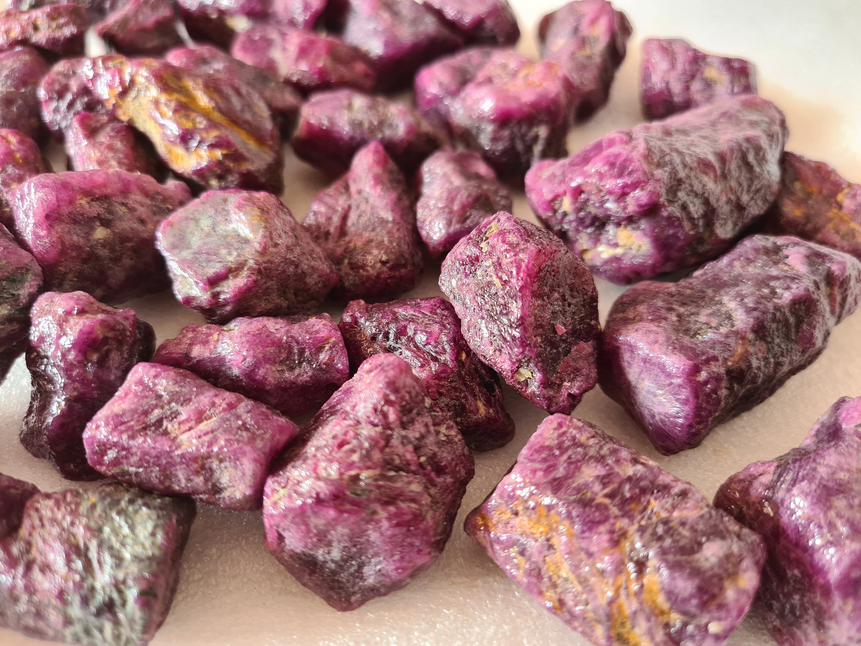 AAA Raw Ruby Sticks