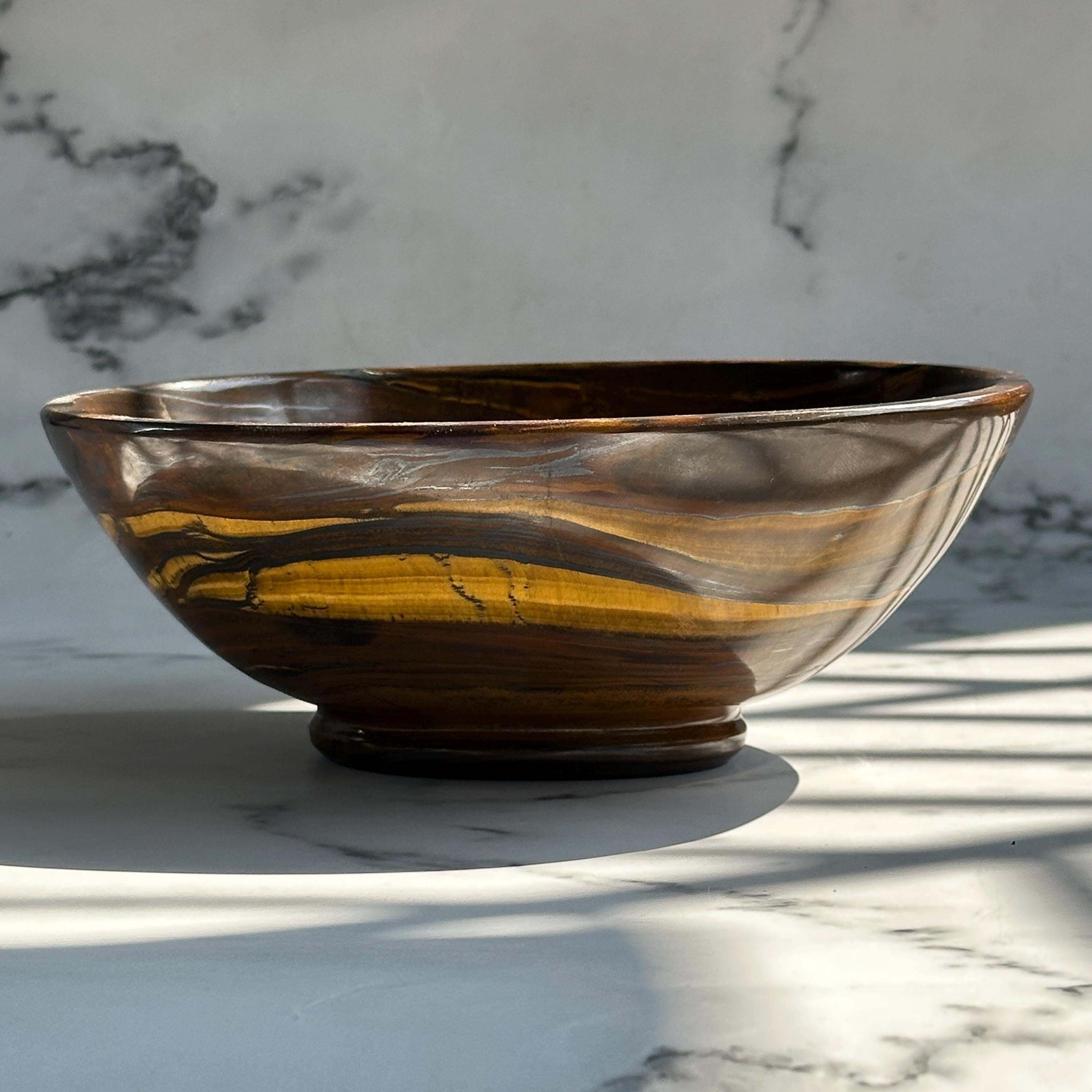 Tiger's Eye Quartz Dish