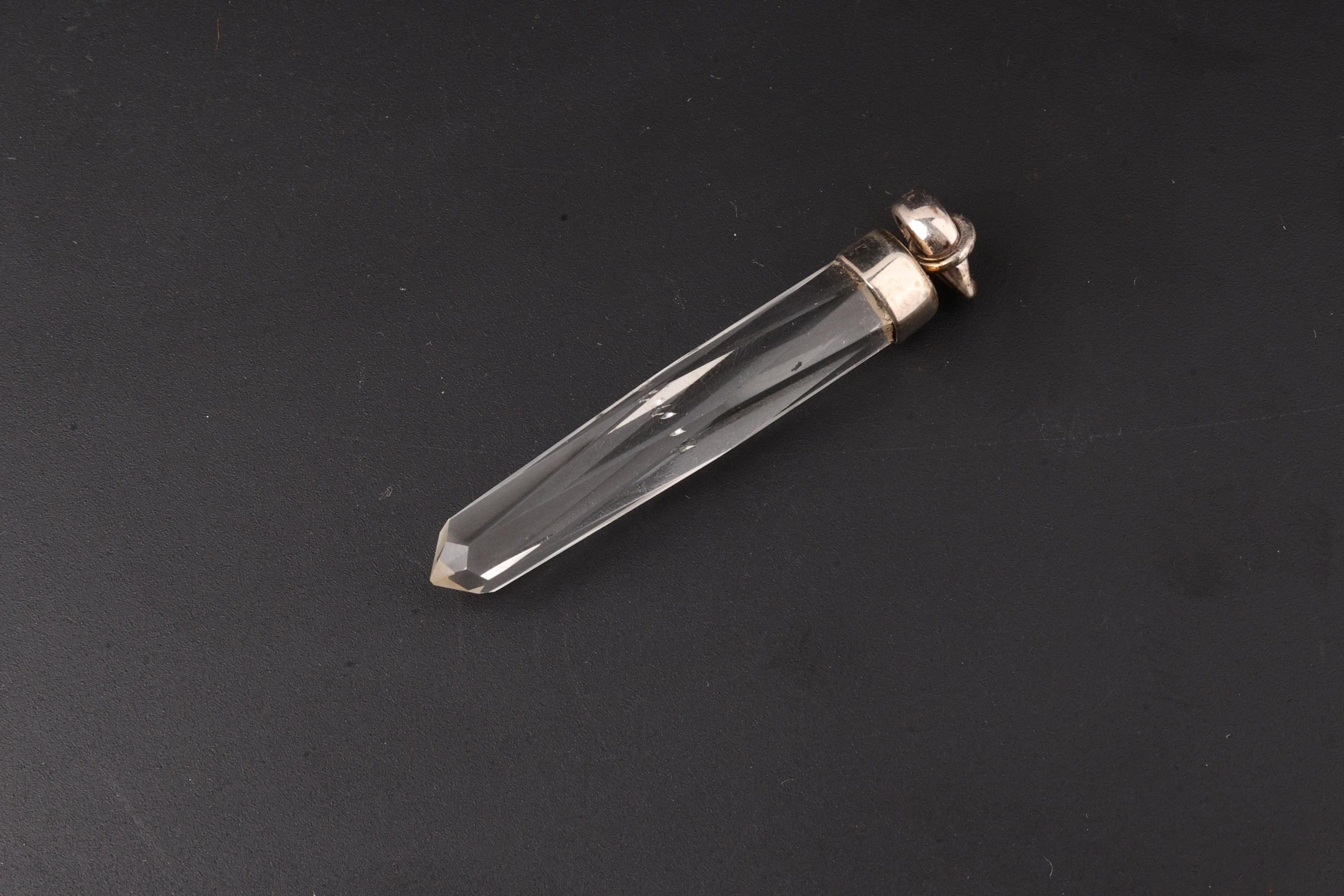 Clear Quartz Crystal Point Pendulum Pendant