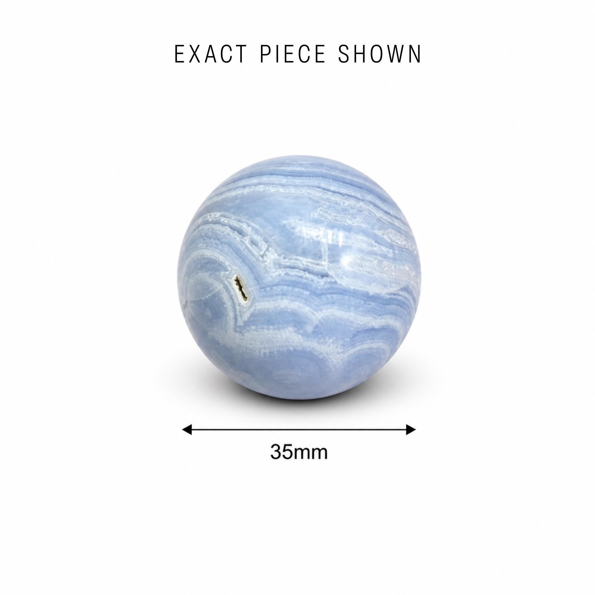 Blue Lace Agate Sphere