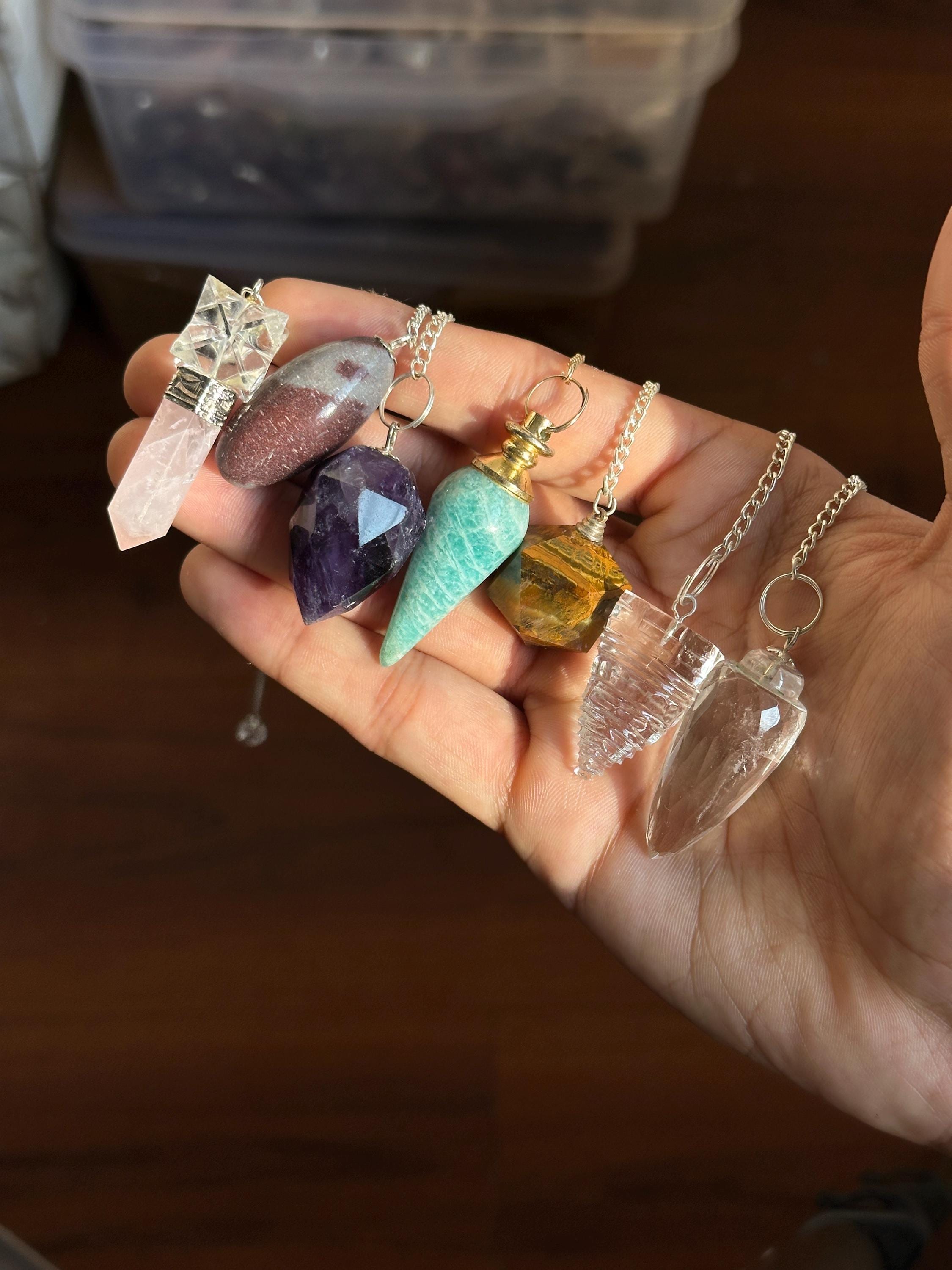 Wire-wrapped Crystal Pendulum: Chakra Healing, Dowsing, Divination - Etsy