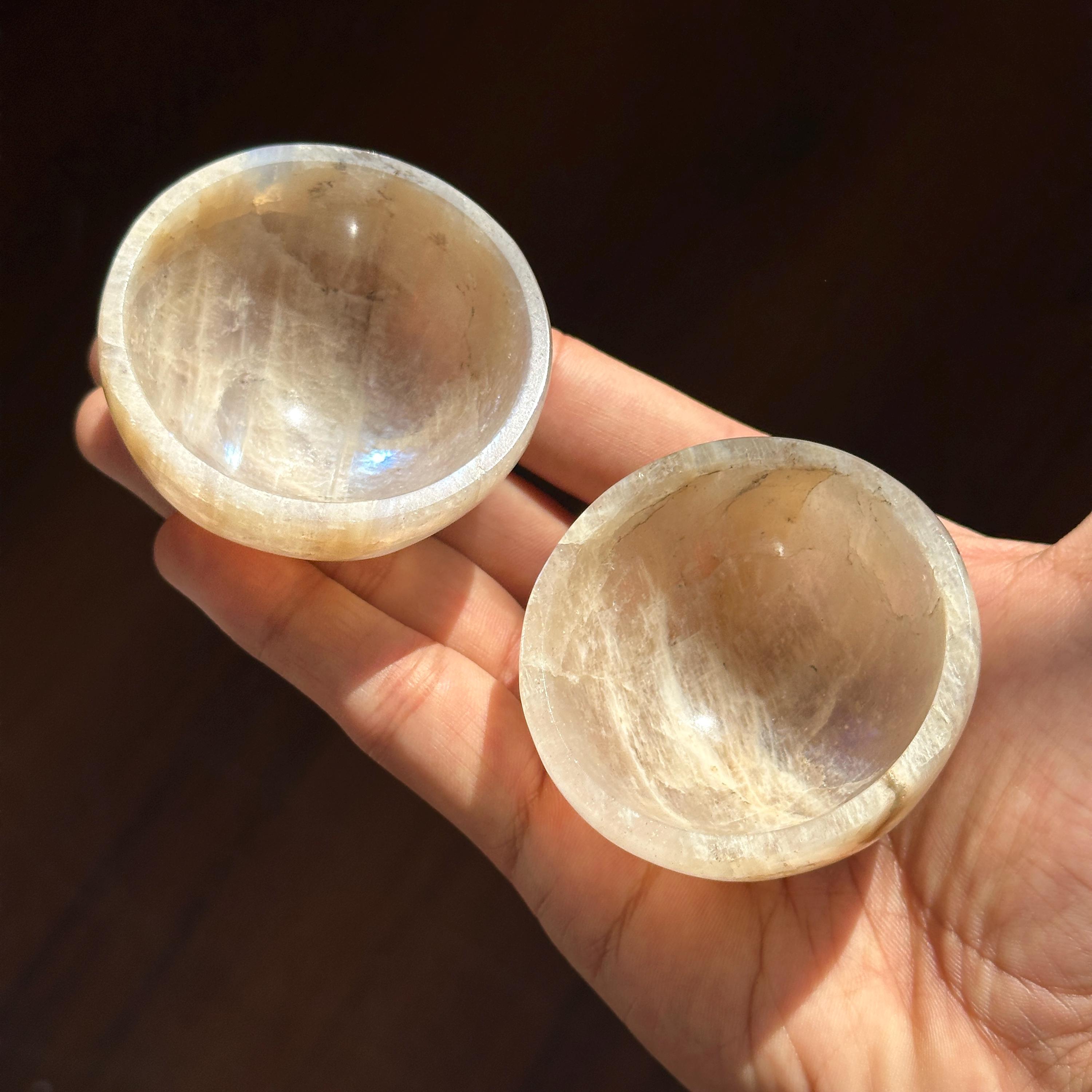 Tanzanian Moonstone Bowl