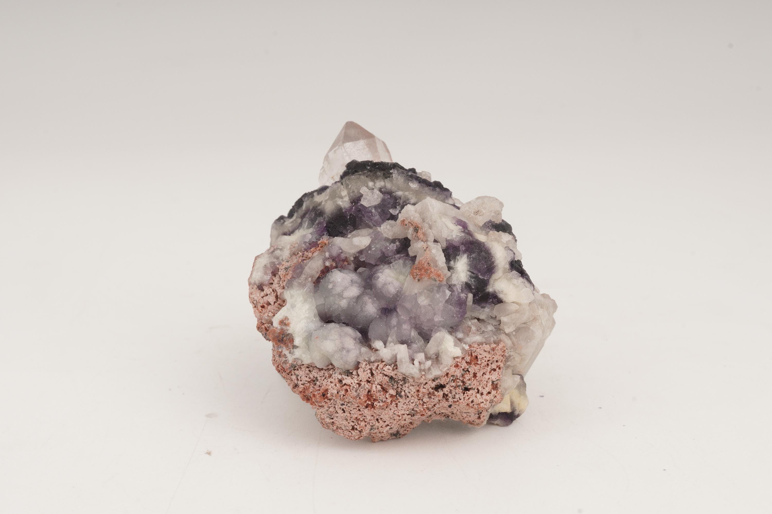 Fluorite on Quartz #4