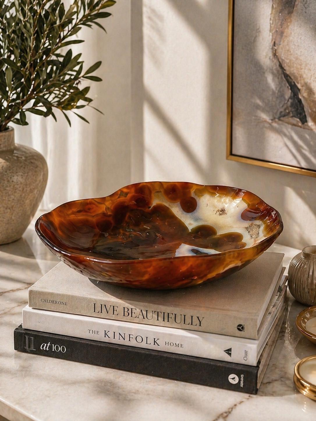 13-Inch Carnelian Bowl