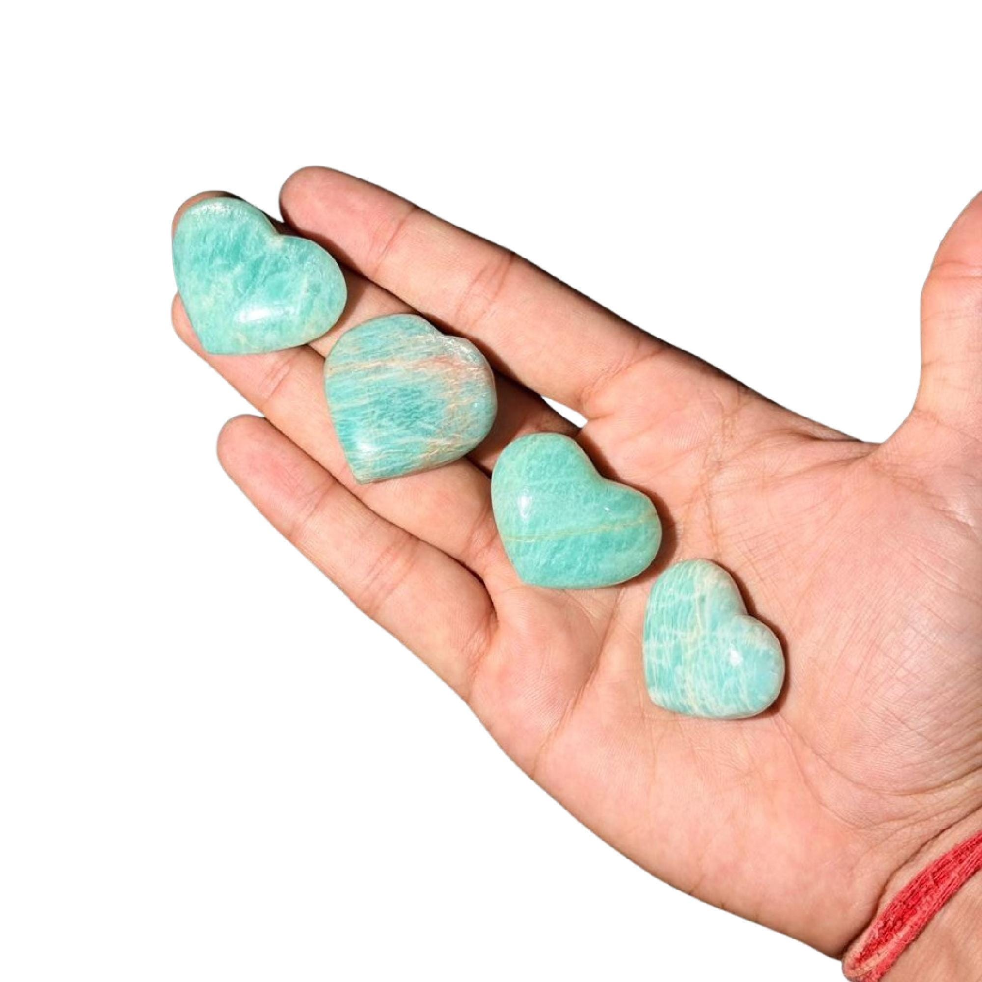 Amazonite Heart