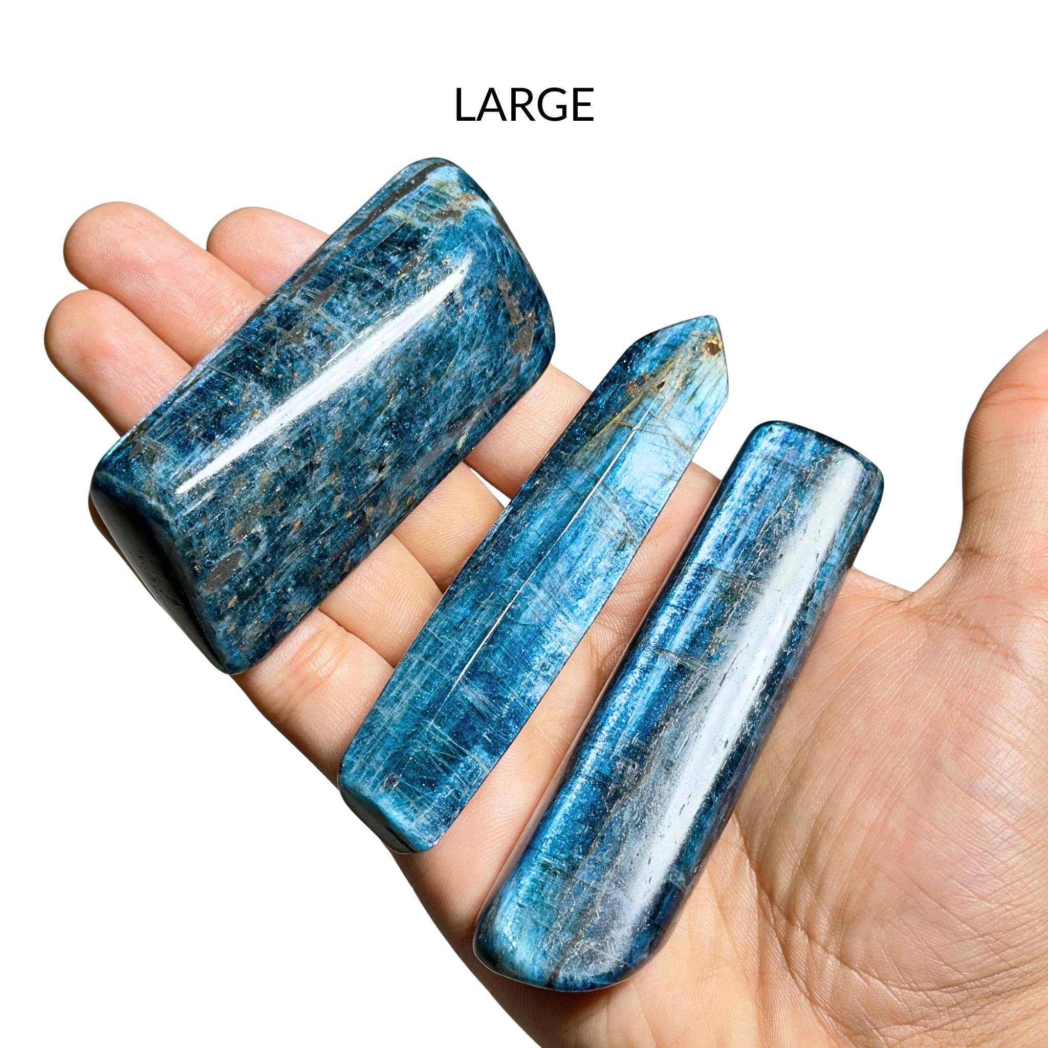 Blue Green Kyanite Wand #4