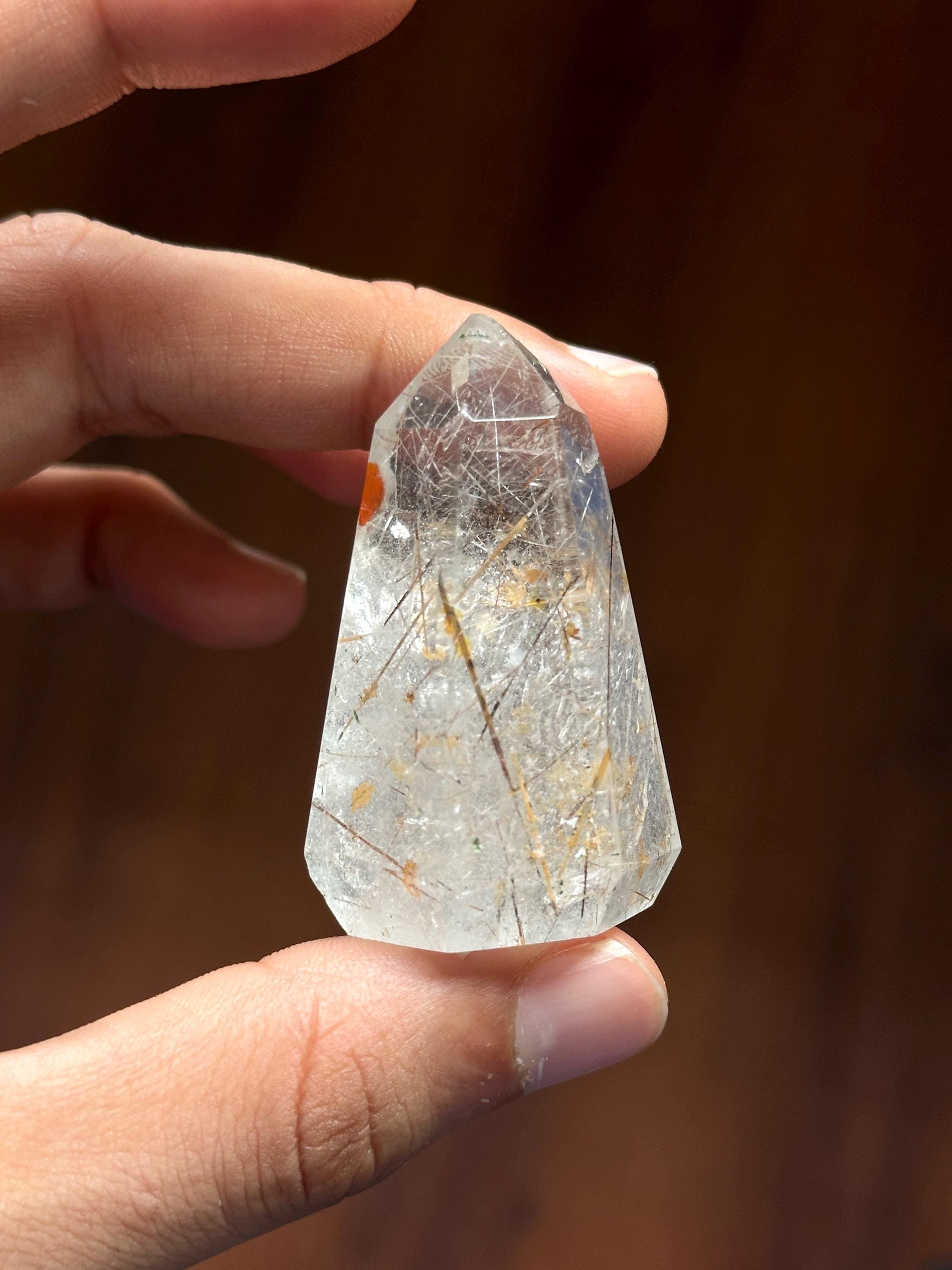 Himalayan Rutilated Quartz Point #2