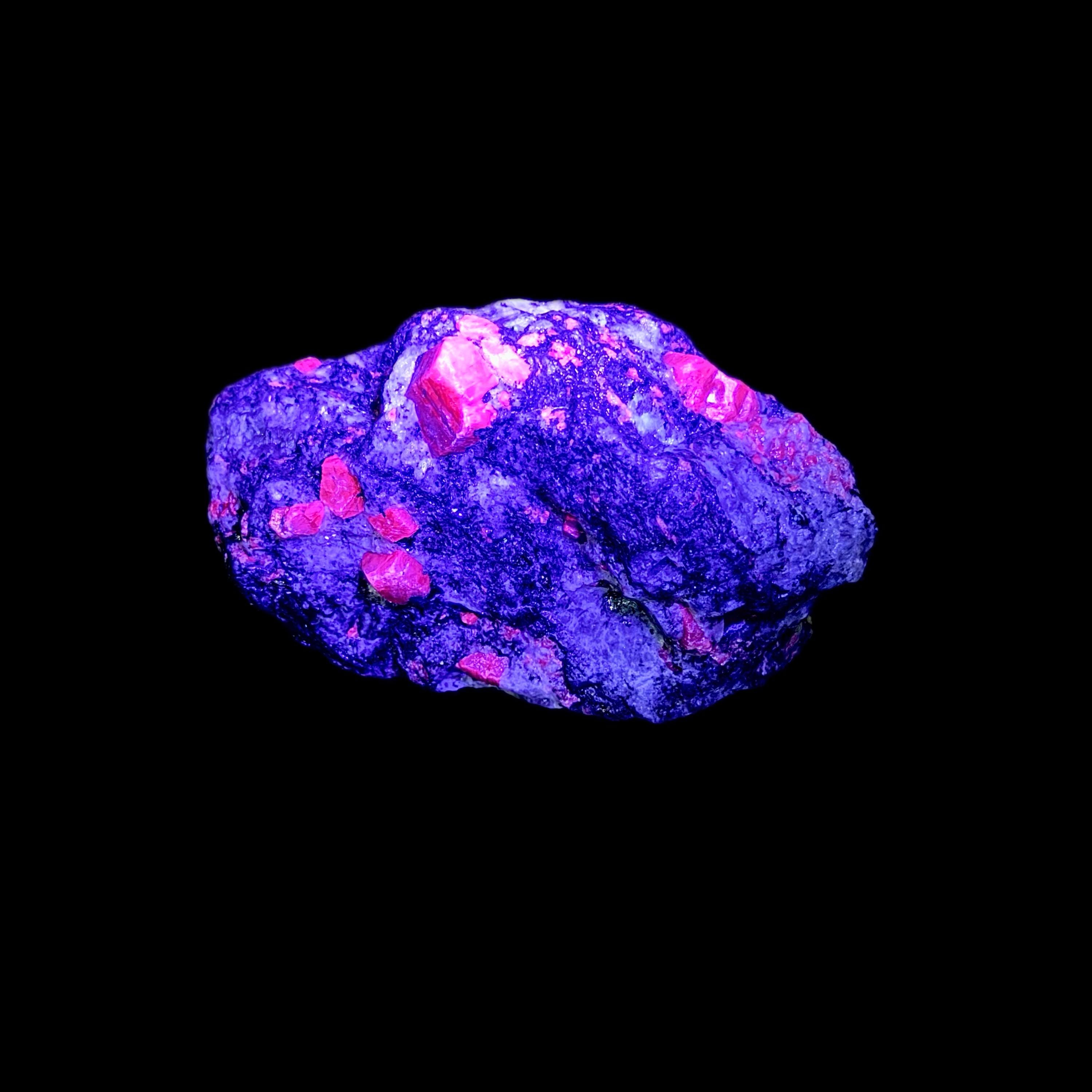 Ruby in Matrix Specimen • Makdiri, India • Natural Crystal on Host Rock (160 g)