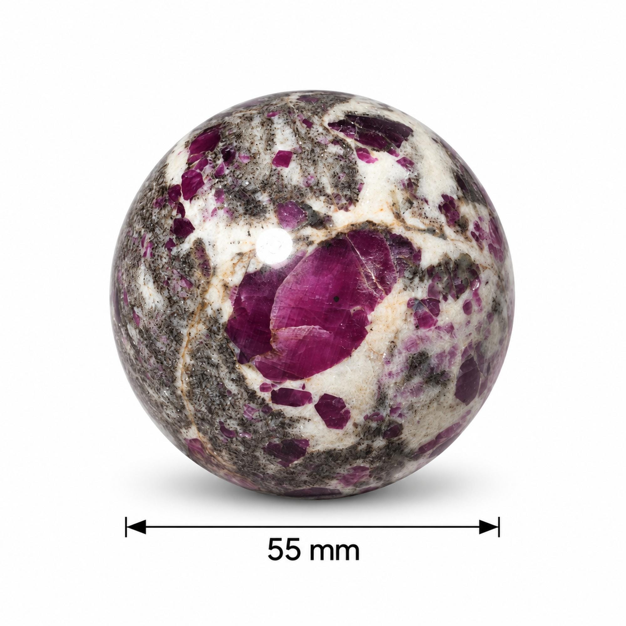 Ruby in Rhyolite Sphere #2