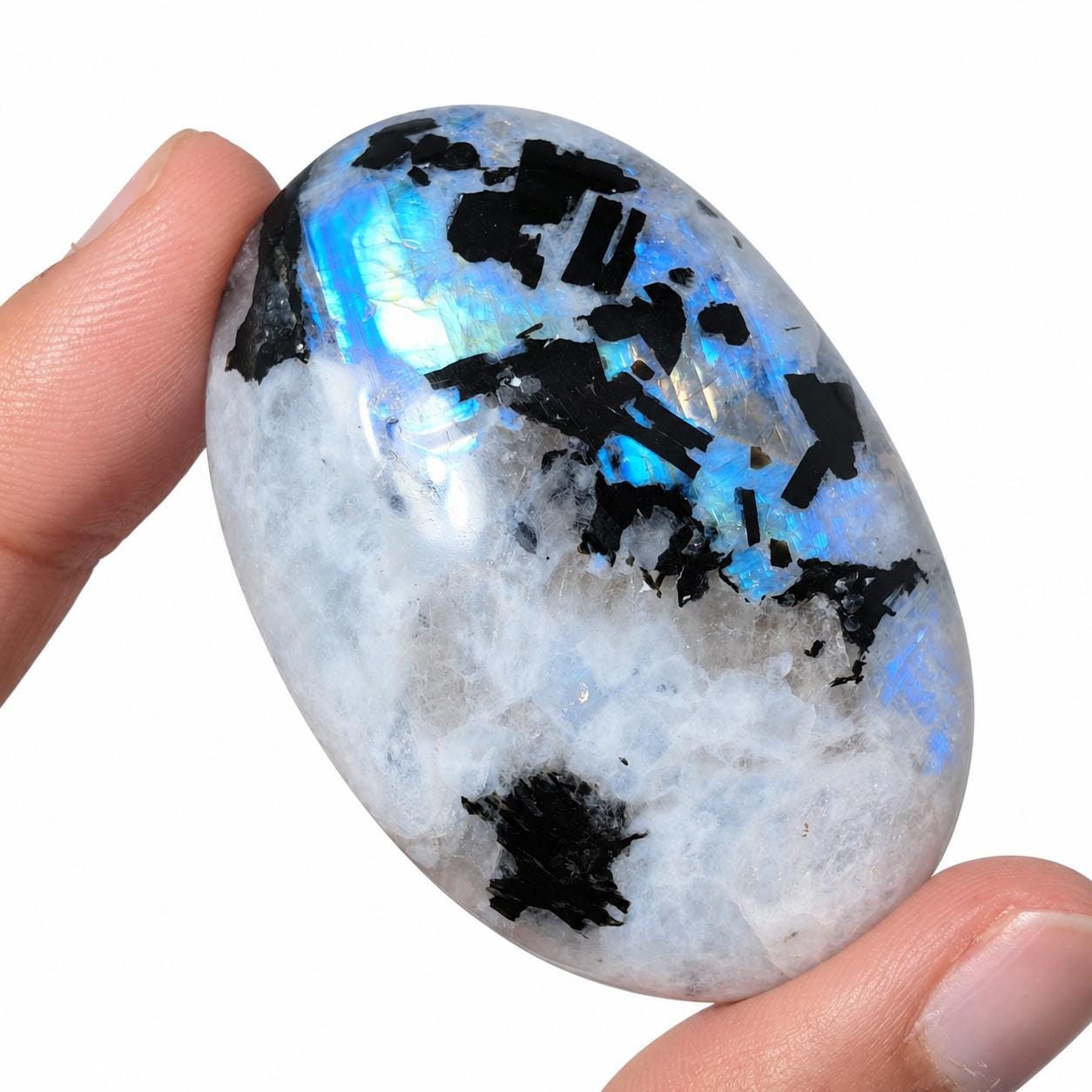 Rainbow Moonstone Palmstone