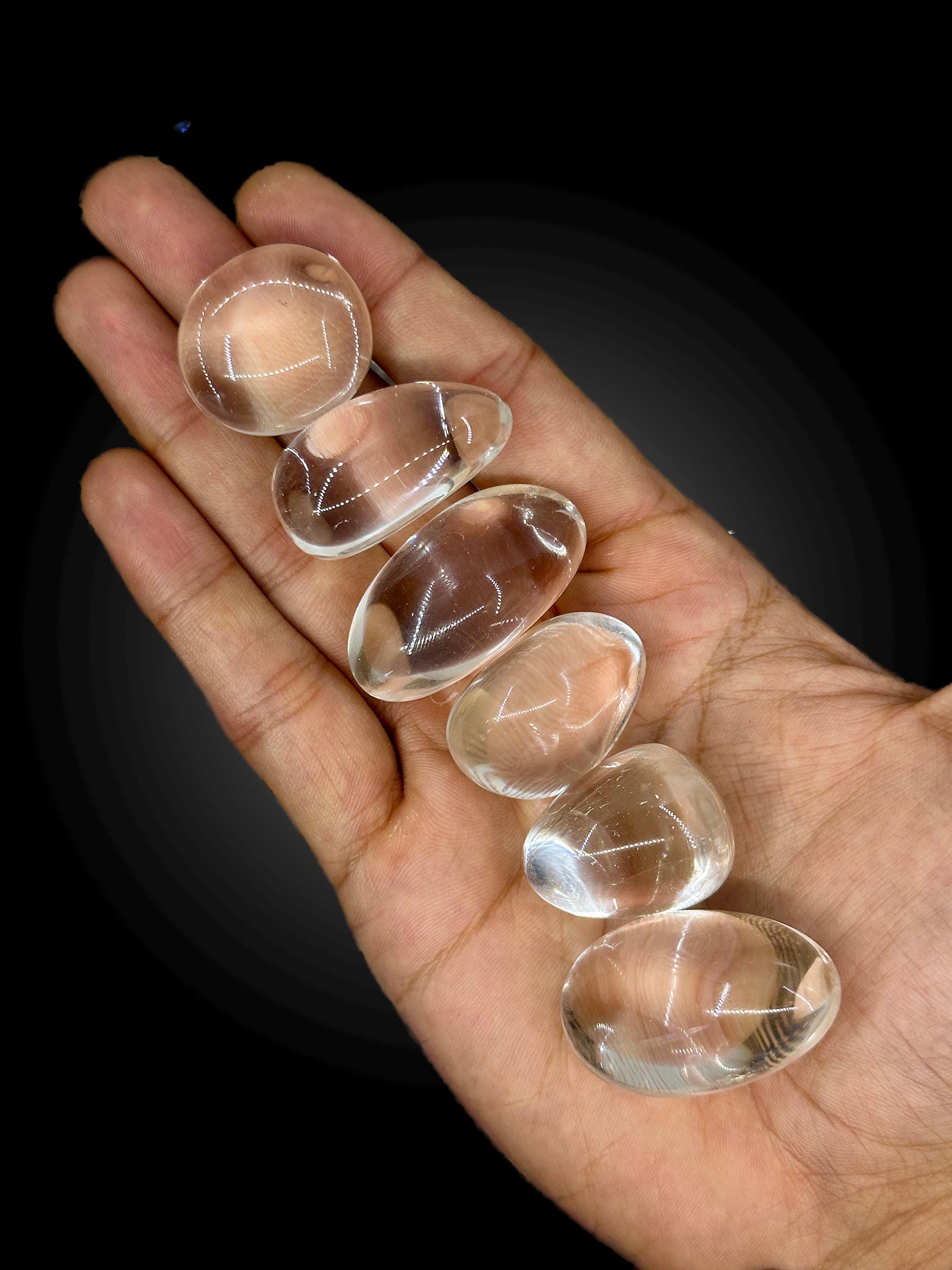 Brazilian Clear Quartz Tumble Stones
