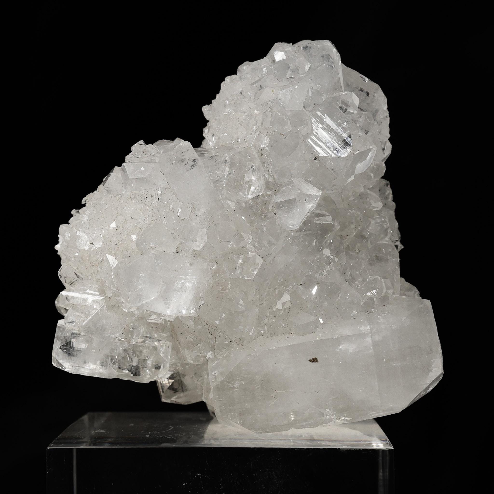 Diamond Apophyllite from Jalgaon Quarries #14: Indian Ice