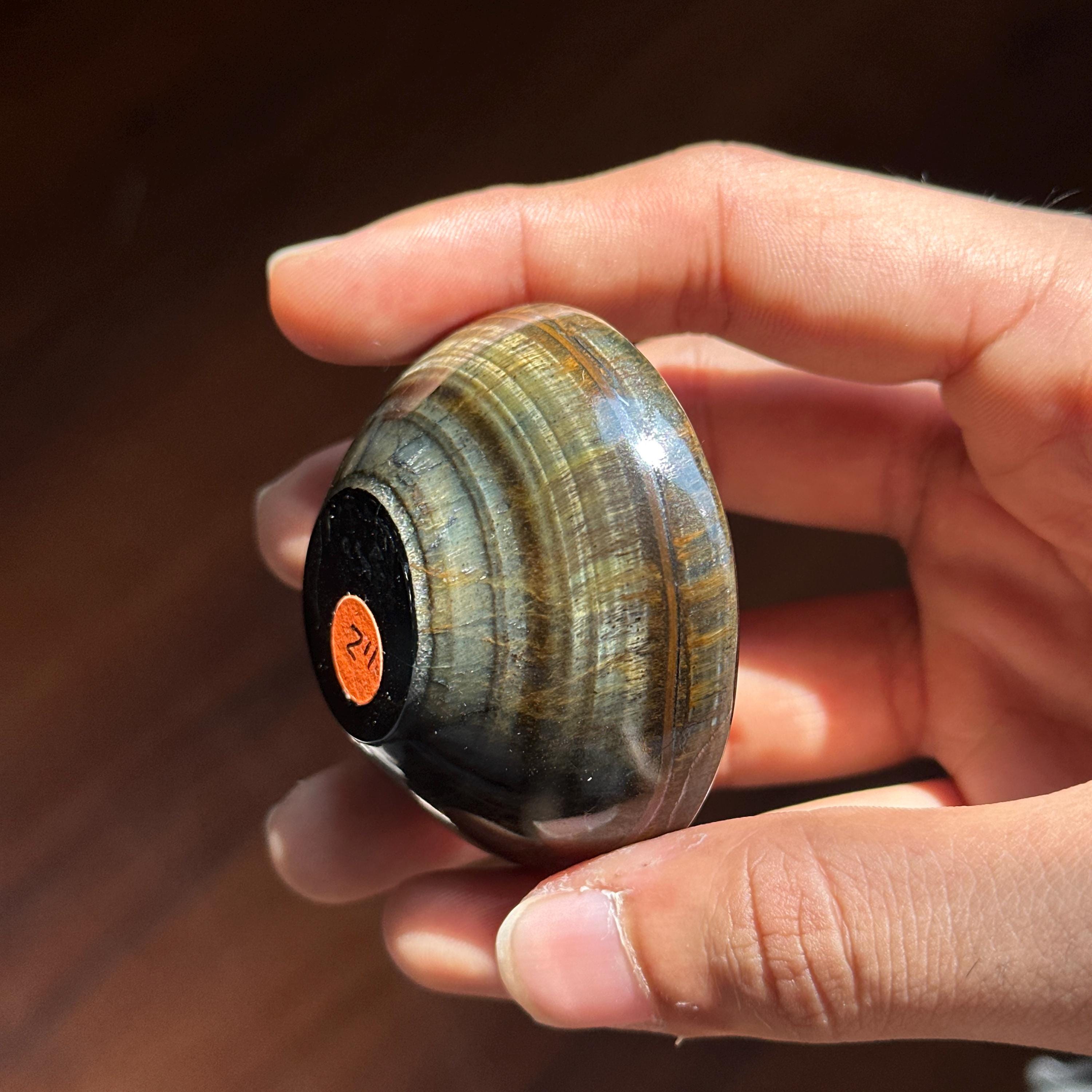 Blue Tiger's Eye Bowl #1