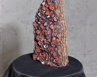 3,2 KGS seltene Alien Amethyst Gruppe: Hämatit Einschlüsse, Hyderabad Indien
