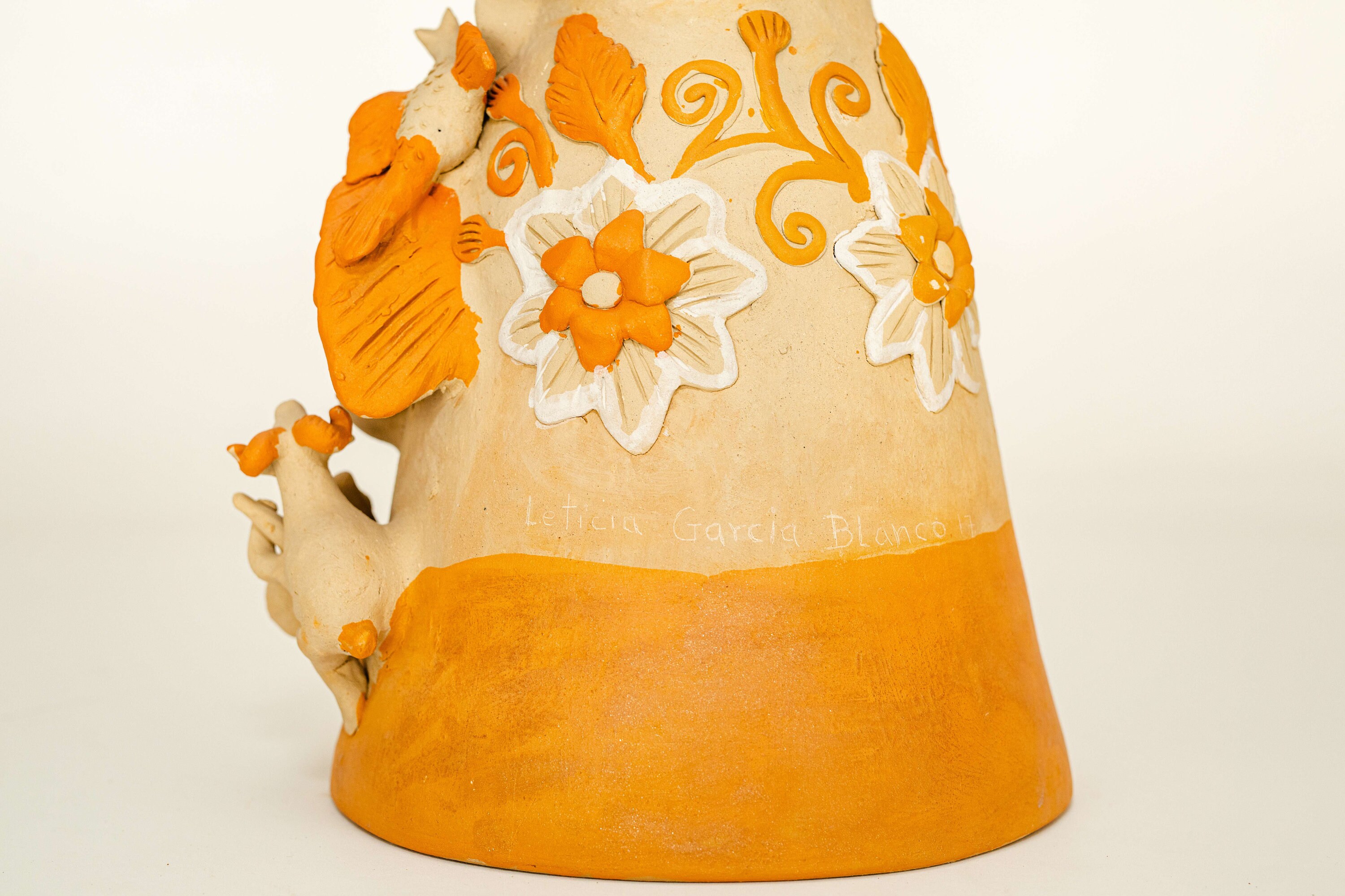 Red Clay Sculpture: “nahual Woman”, Nelson A. Rockefeller Favorite ...