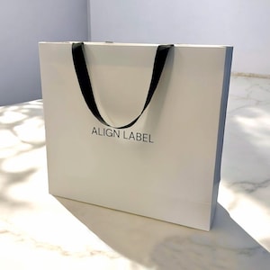 Personalised Retail bags with thick paper bags with handles paper bag luxury large luxury paper bags custom paper retail bag shopping bags