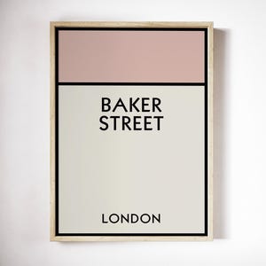 Custom monopoly wall art personalised monopoly print and poster monopoly wall art gift home gift