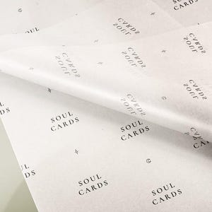 Customized Printed Tissue Paper for Gift Wrapping & Packaging Personalized Boutique Tissue Wrap for Retail Eco-Friendly Packaging Solutions
