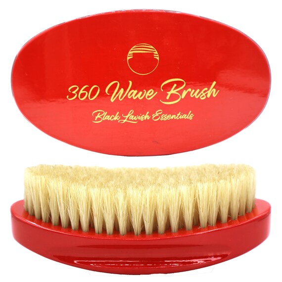 360 Wave Brush Build Deeper Waves Soft Hard Boar Bristle Curved Brushes Transform Your Waves and Enhance Your Wave Pattern Etsy UK
