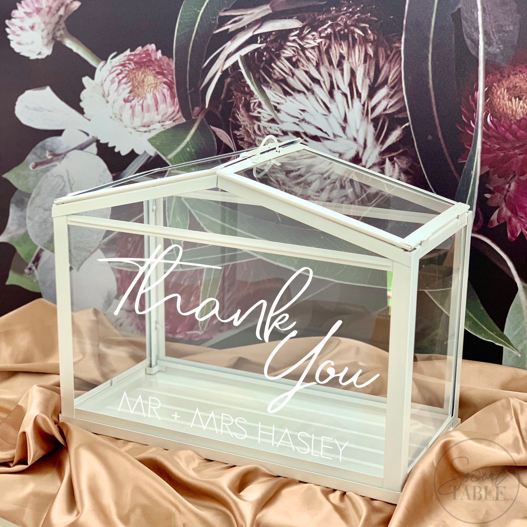 Wishing Well Wishing Well Box Personalised Wedding Wishing Etsy