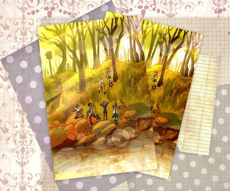 Cartão Postal Depois da Escola Hangout Matte Print l 6x4" imagem 2