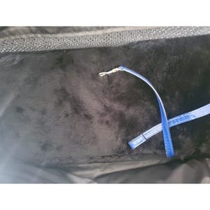 Bolso de lujo para mascotas de Donald Pliner, de piel de cocodrilo azul italiana, para bebé imagen 9